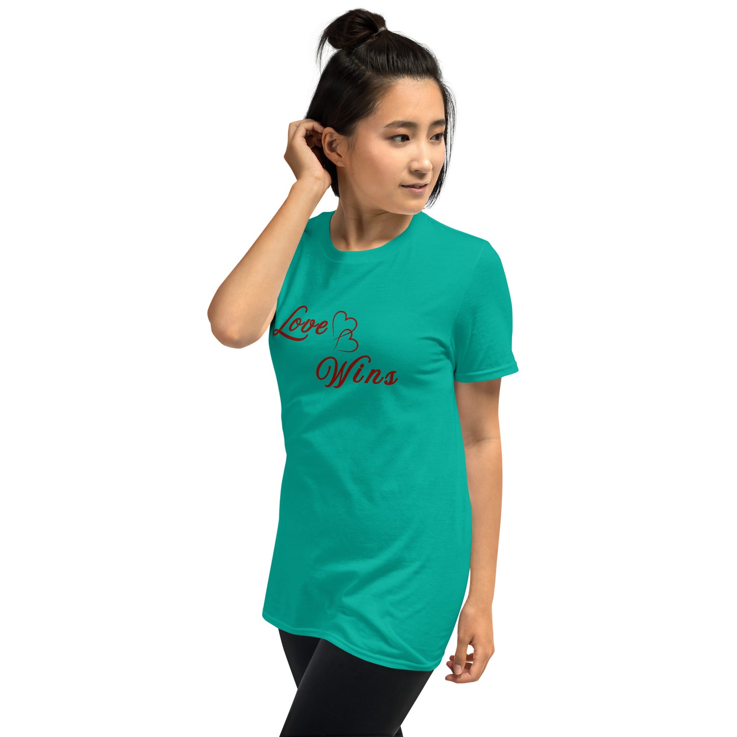 Love Wins Unisex Tee by EraofInk