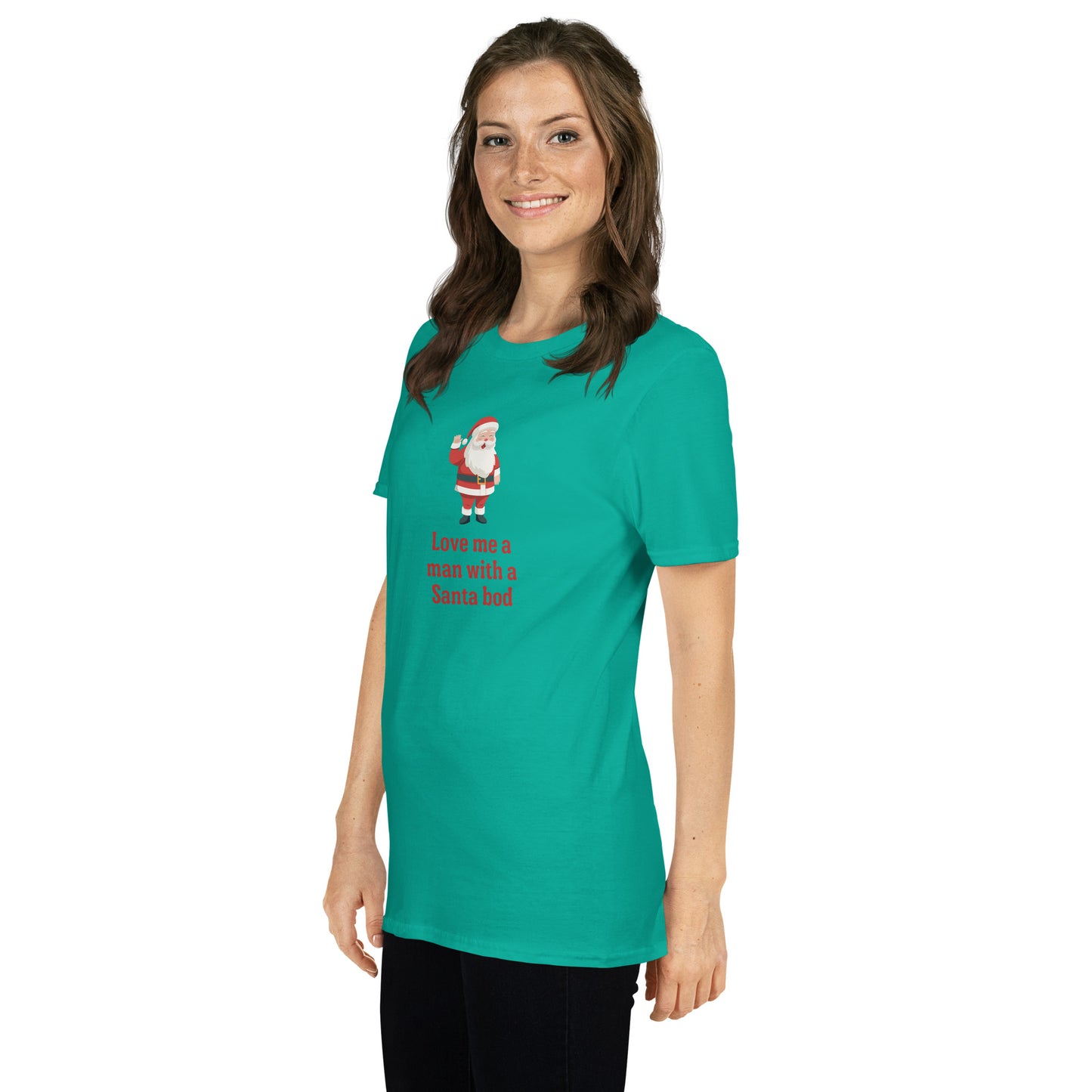 Love Me a Man with a Santa Bod Unisex Tee by EraofInk