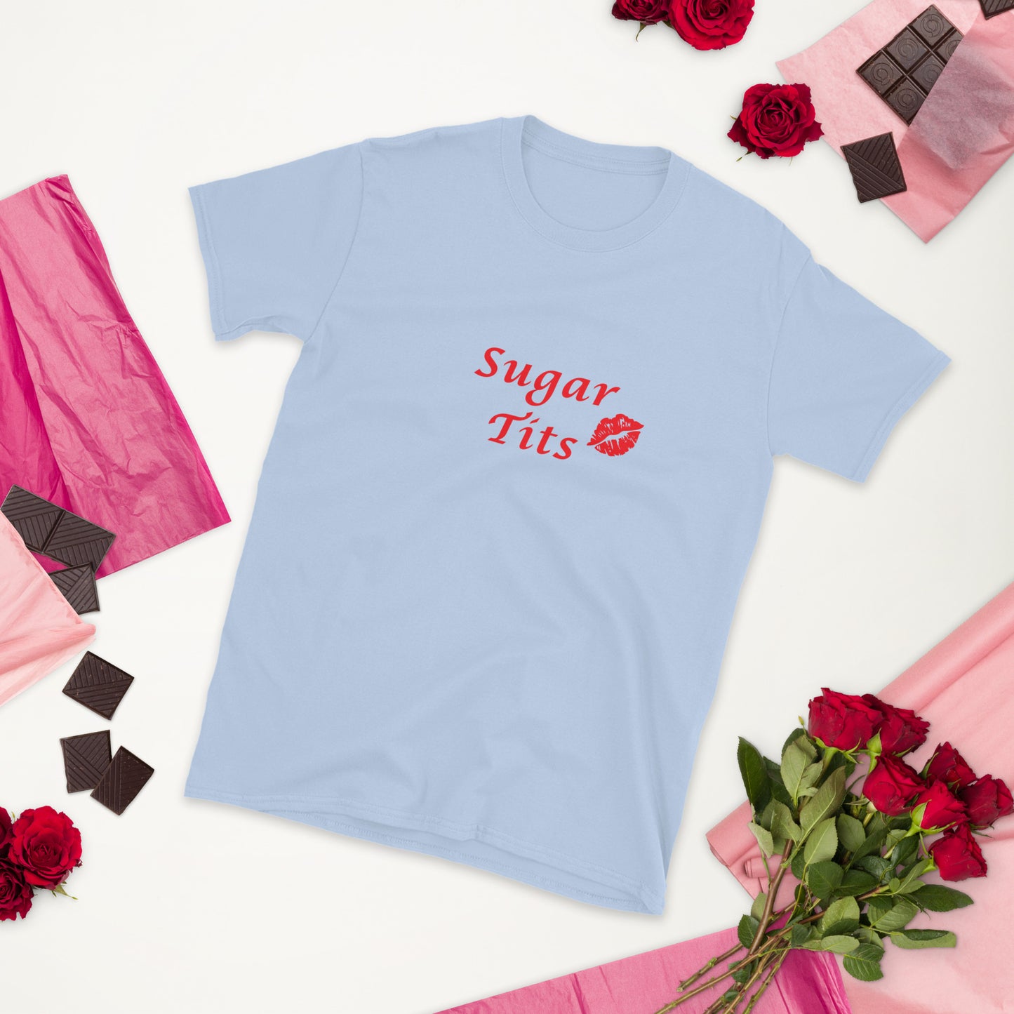 Sugar Tits Unisex Tee by EraofInk