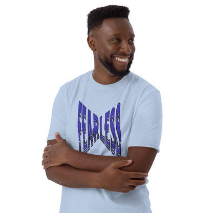 Fearless Warped Font Unisex Tee by EraofInk