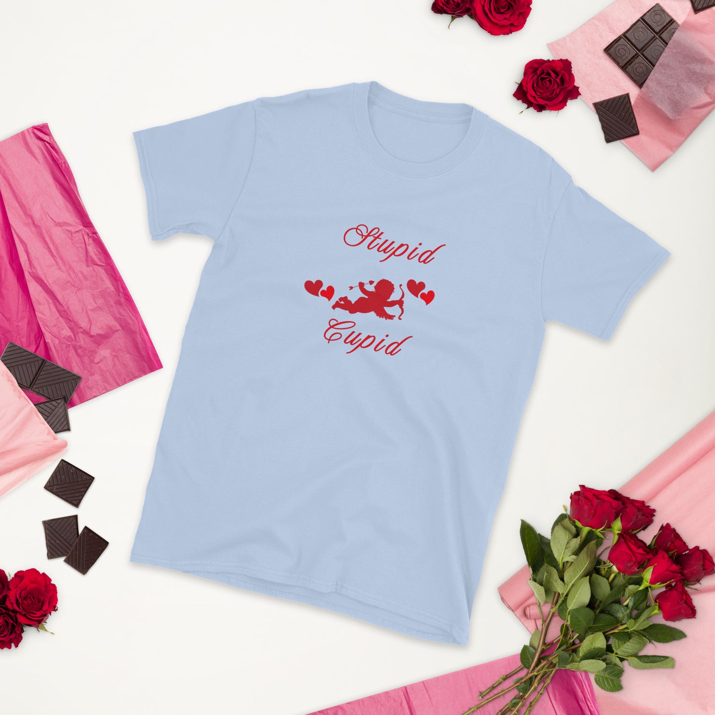 Stupid Cupid Unisex Tee by EraofInk