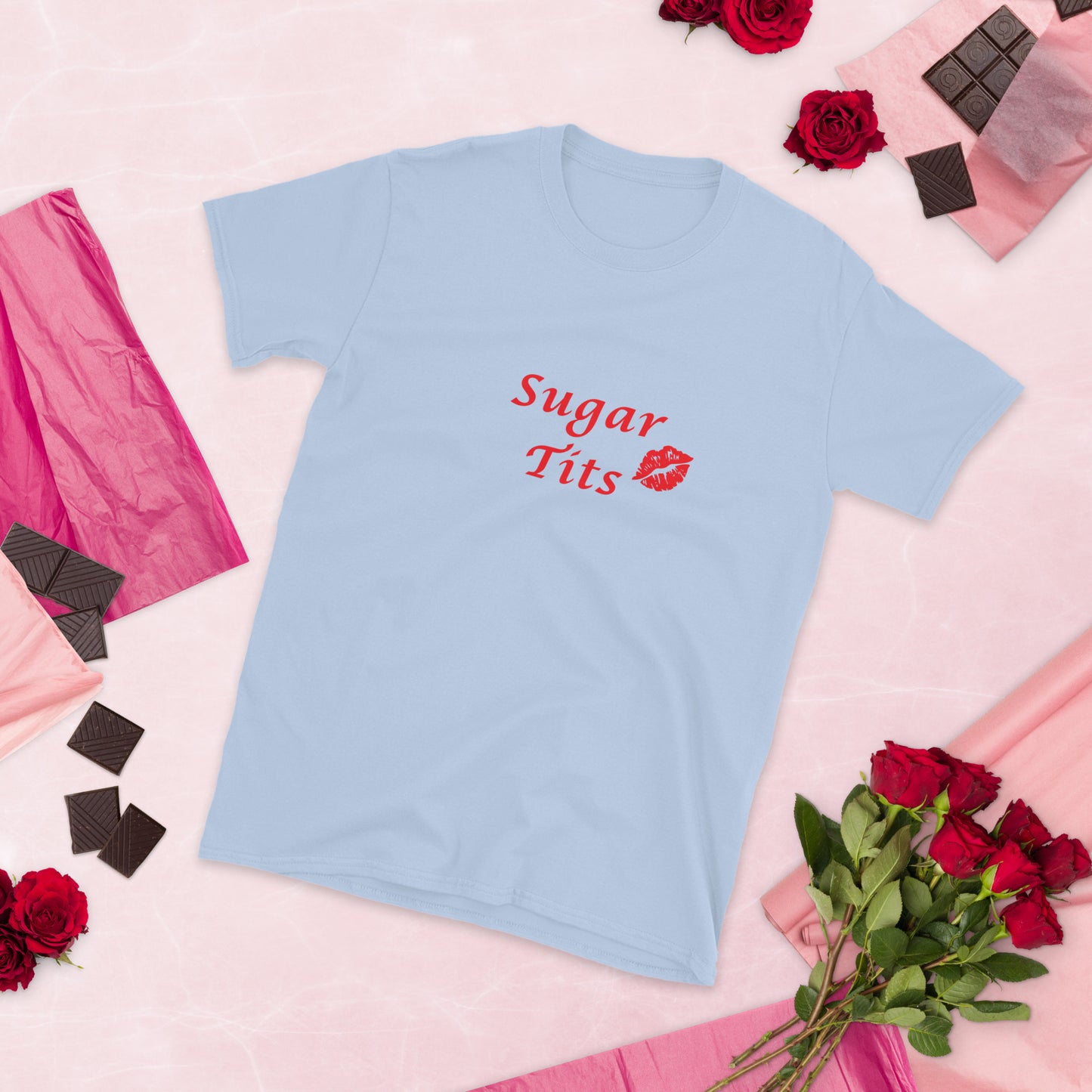 Sugar Tits Unisex Tee by EraofInk