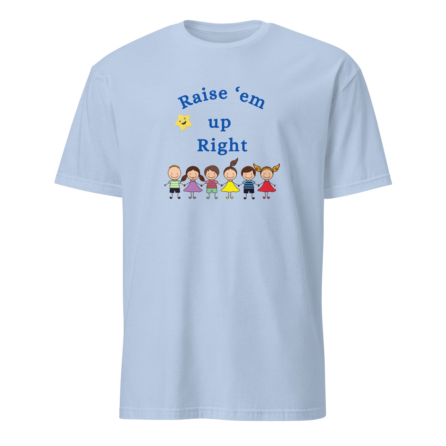 Raise 'em Up Right Unisex Tee by EraofInk