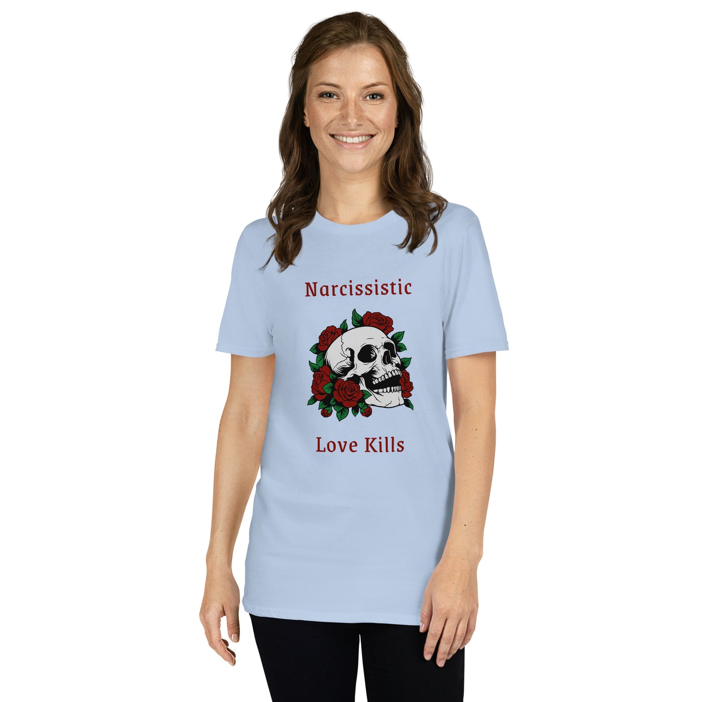 Narcissistic Abuse Awareness Graphic Tee Narcissistic Love Kills Unisex Tee by EraofInk