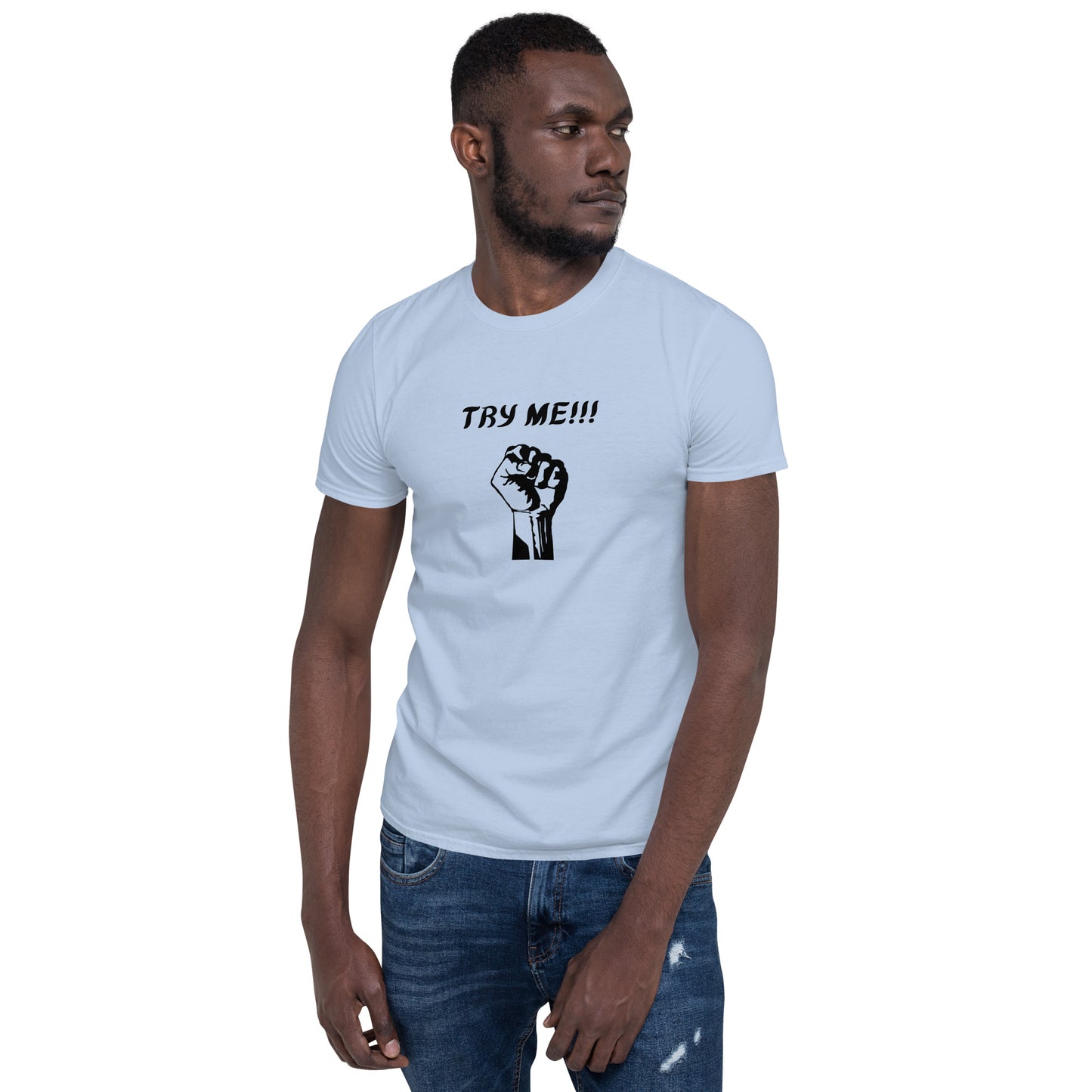 Try Me!! Unisex Tee by EraofInk