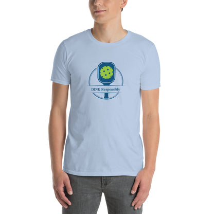 Dink Responsibly Pickleball Unisex Tee by EraofInk