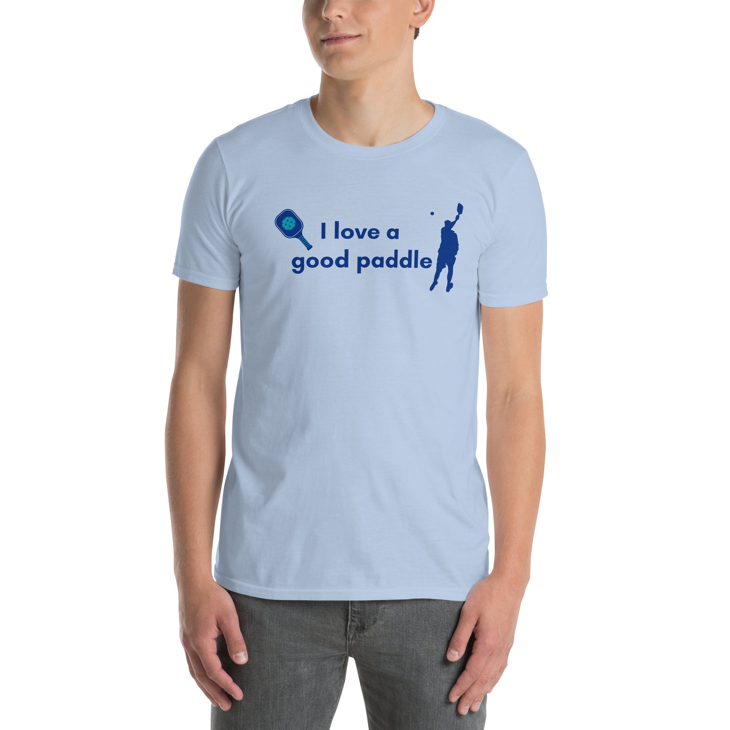 I Love a Good Paddle Pickleball Unisex Tee by EraofInk