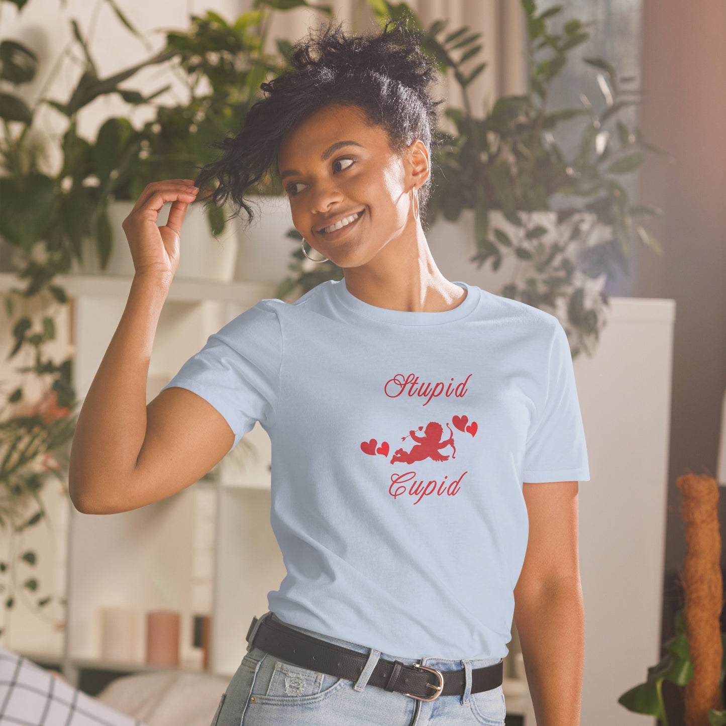 Stupid Cupid Unisex Tee by EraofInk
