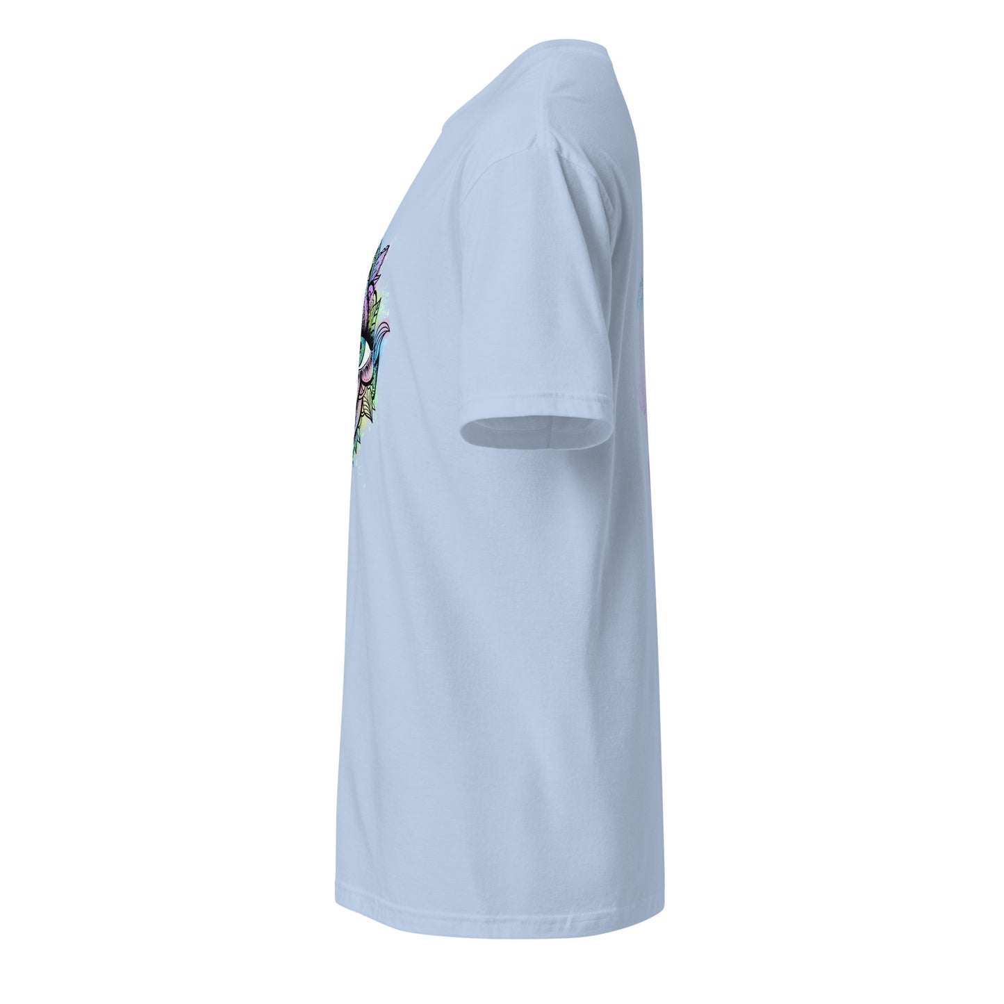 Third Eye Design With Semi Transparent Colors ** Design on Back** Unisex Tee by EraofInk