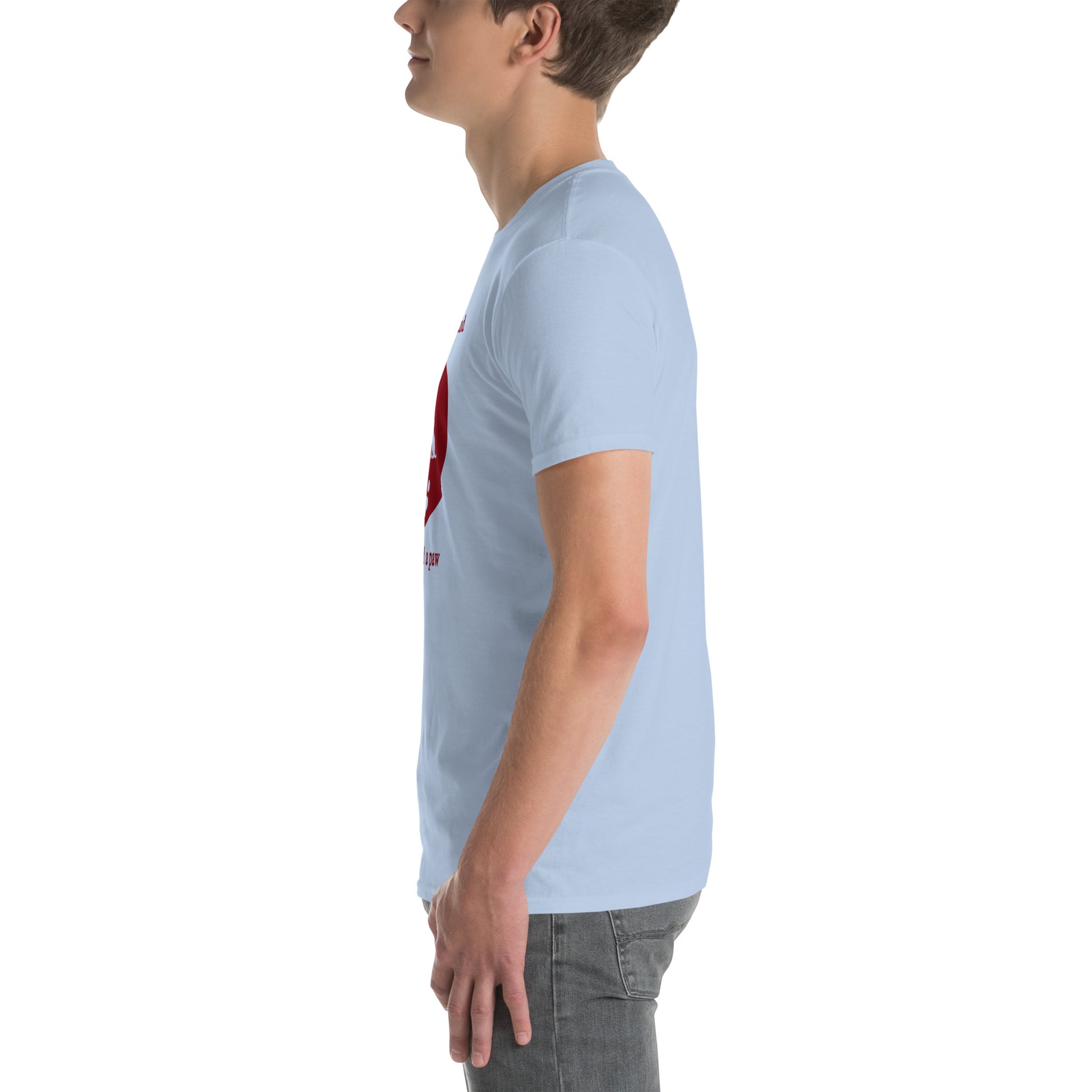 When I Needed a Hand I Found a Paw Dog Lover Tee Uniisex by EraofInk