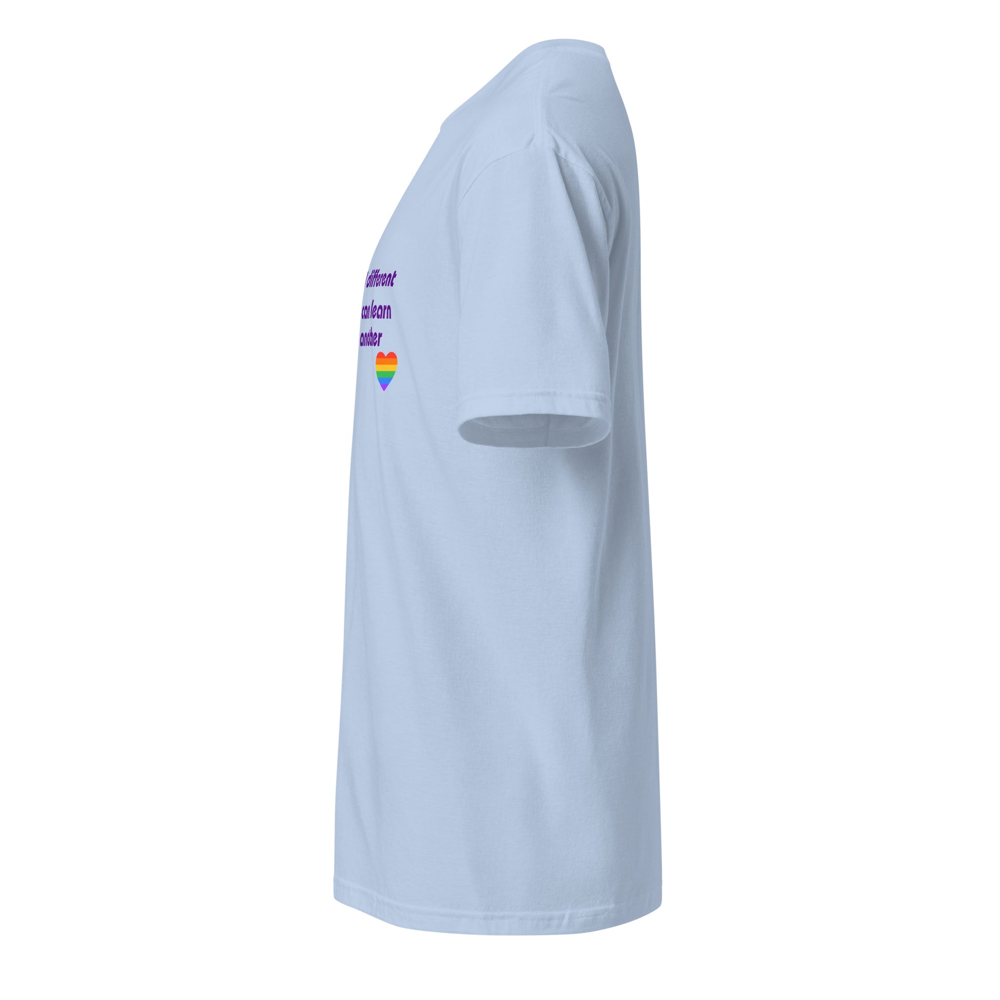 We Are All Different So We Can Learn From One Another Unisex Tee by EraofInk