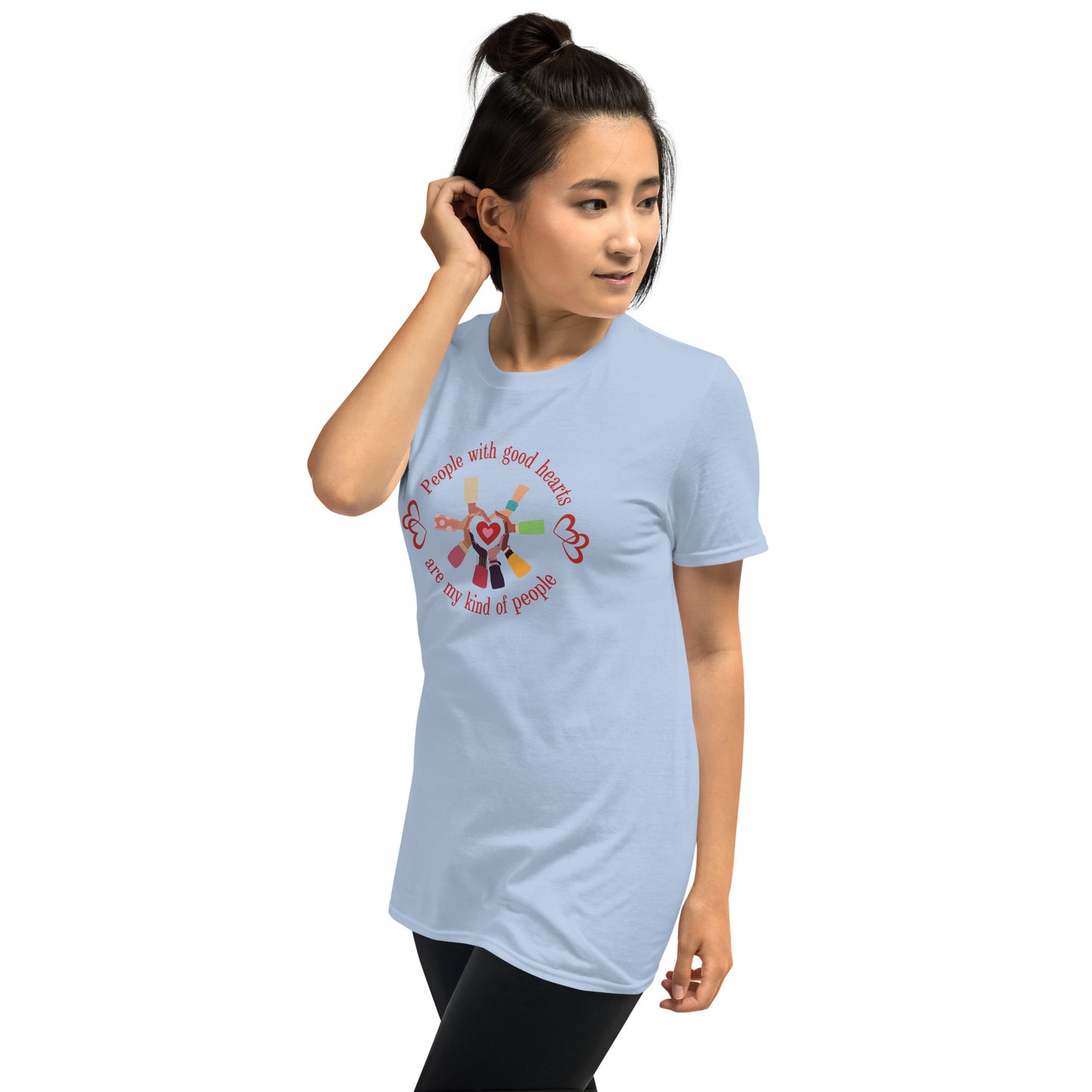 People With Good Hearts Are My Kind Of People Unisex Tee by EraofInk