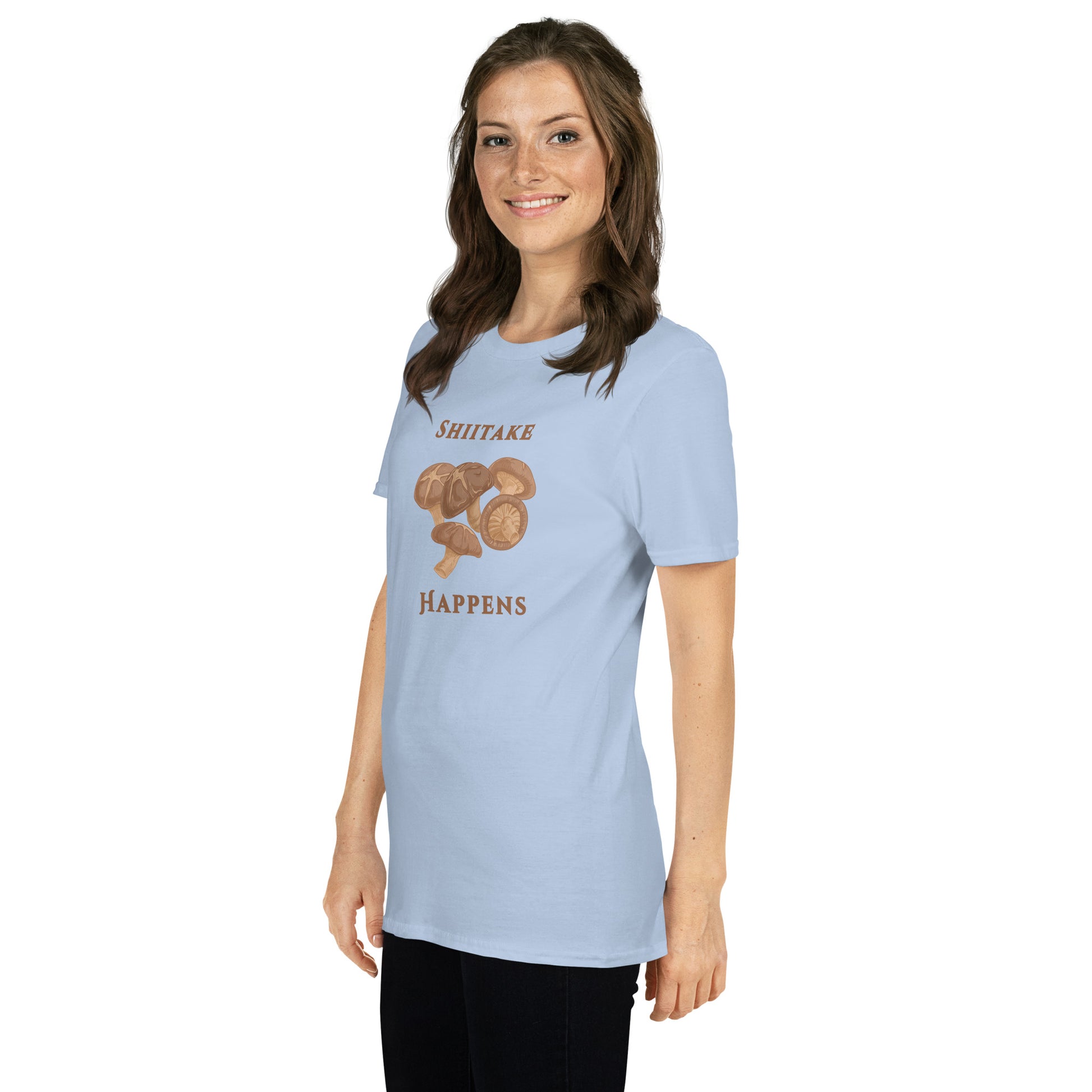 Shittake Happens Unisex Tee by EraofInk