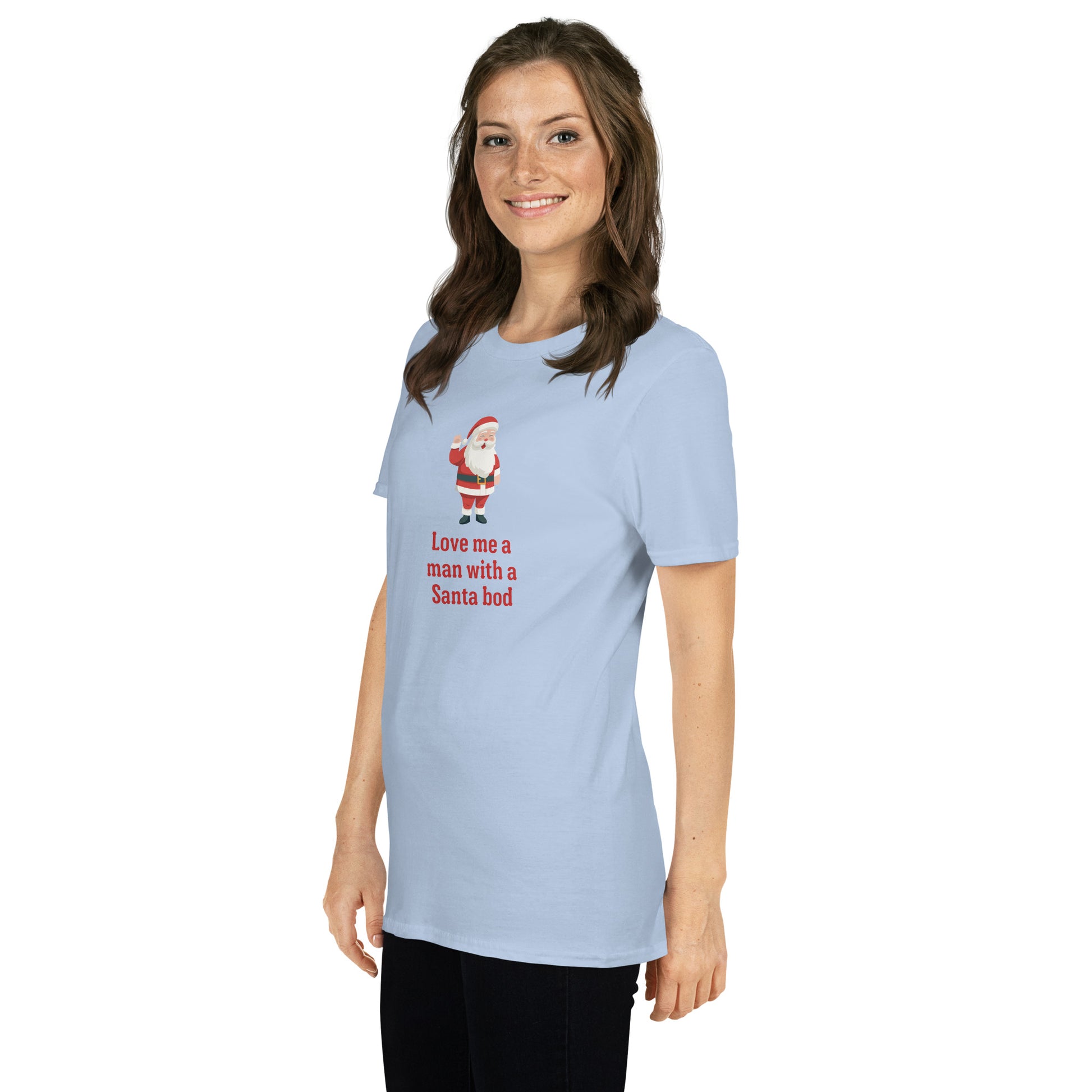 Love Me a Man with a Santa Bod Unisex Tee by EraofInk
