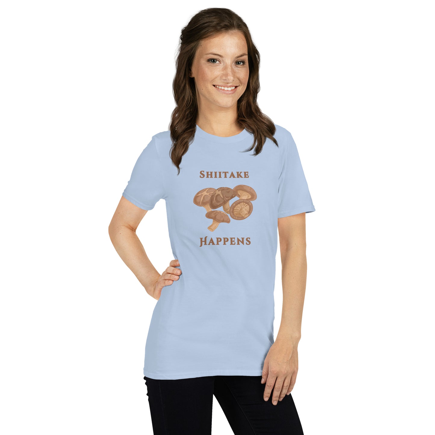 Shittake Happens Unisex Tee by EraofInk