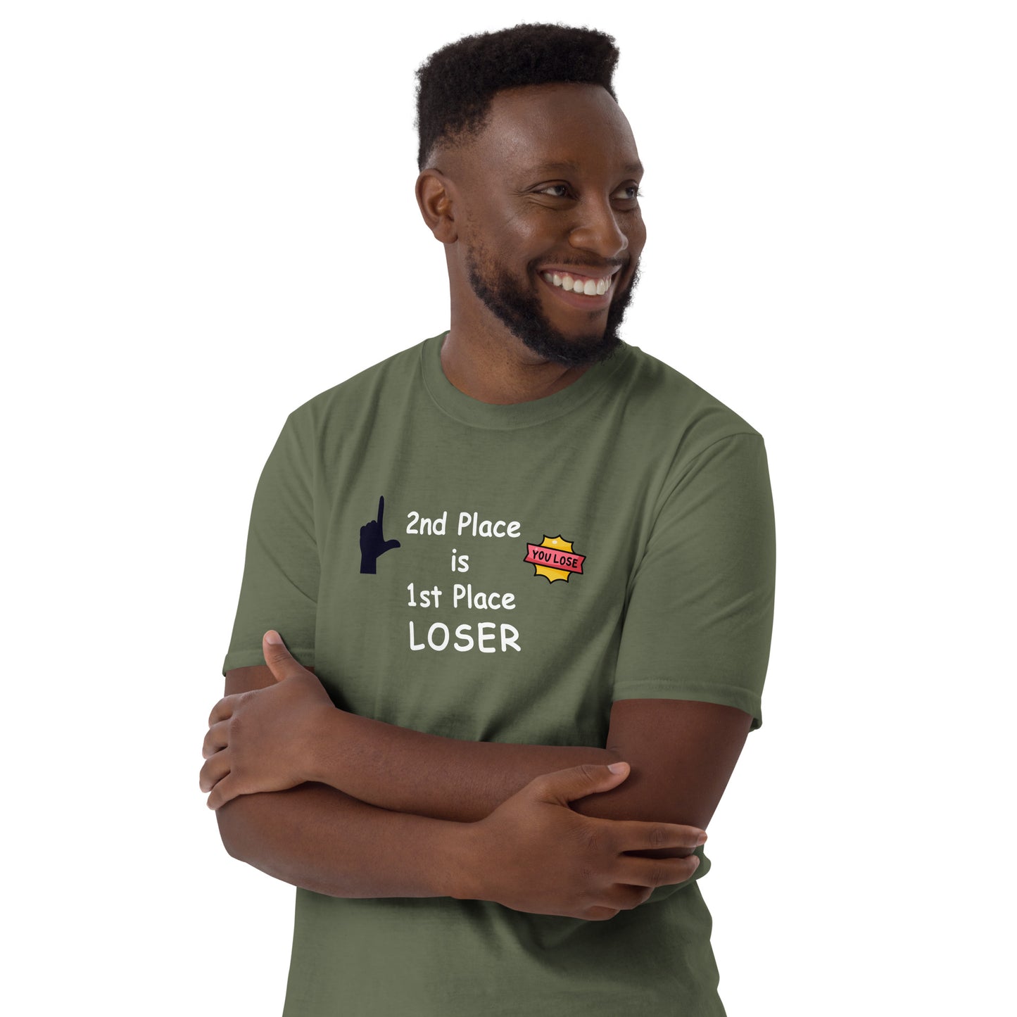 2nd Place is 1st Place Loser Unisex Tee by EraofInk