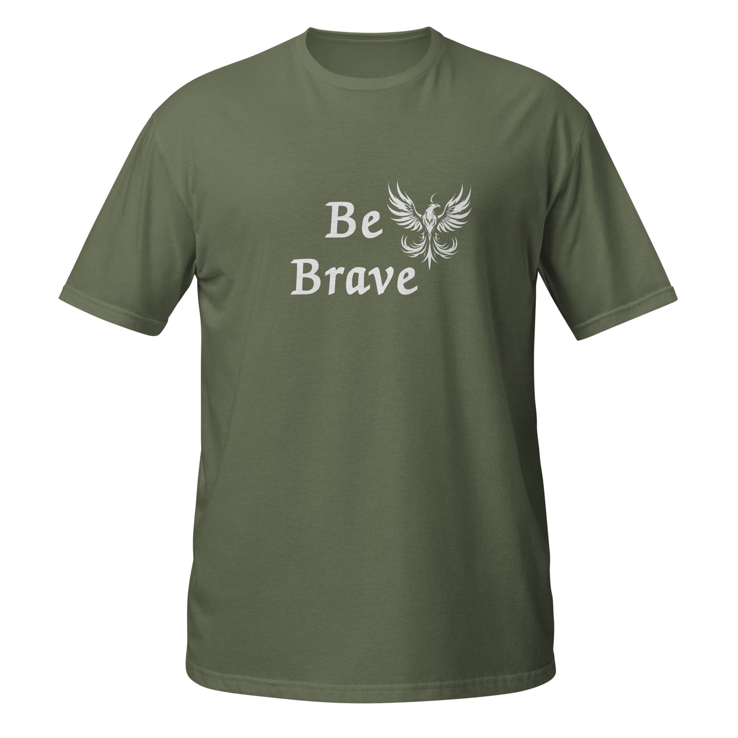 Phoenix Rising Bravery Be Brave Unisex Tee by RecreatingKrista