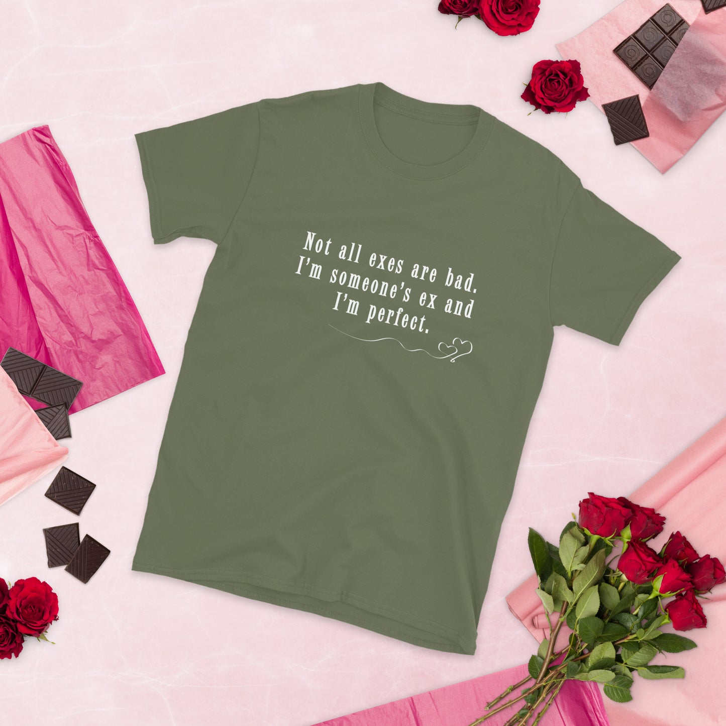 Not All Exes Are Bad. I'm Someone's Ex and I'm Perfect Unisex Tee by EraofInk