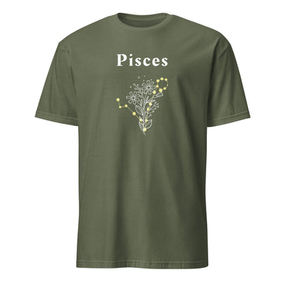 Pisces Astrological Zodiac Sign Unisex Tee by EraofInk