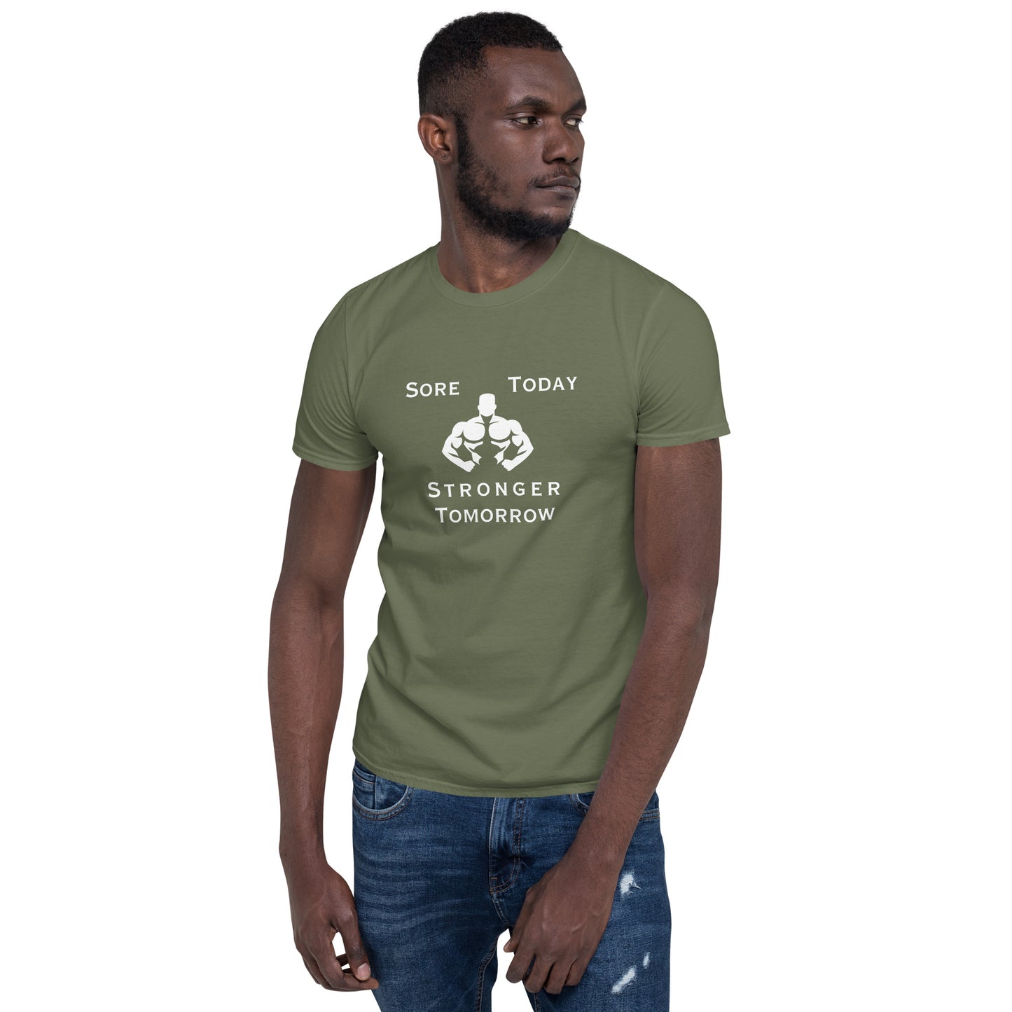 Sore Today Stronger Tomorrow Unisex Tee by EraofInk