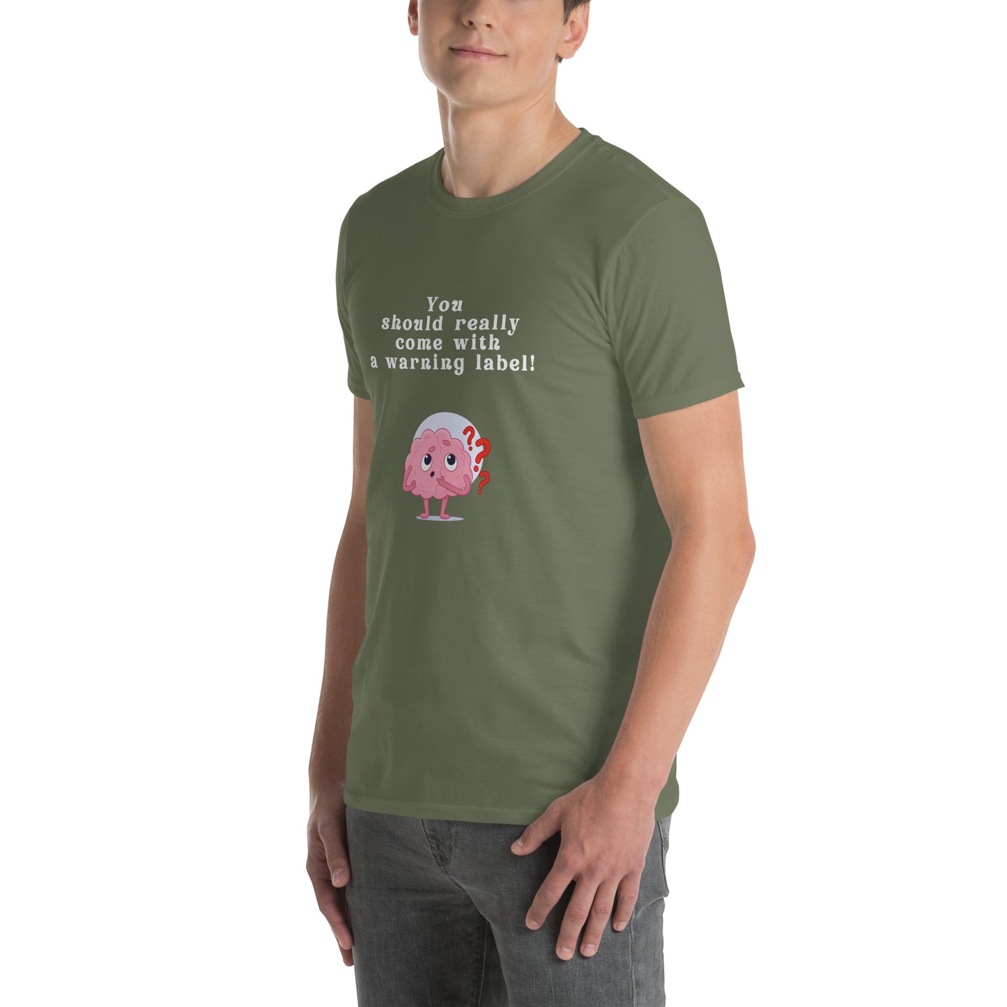 You Should Really Come with a Warning Label Unisex Tee by EraofInk