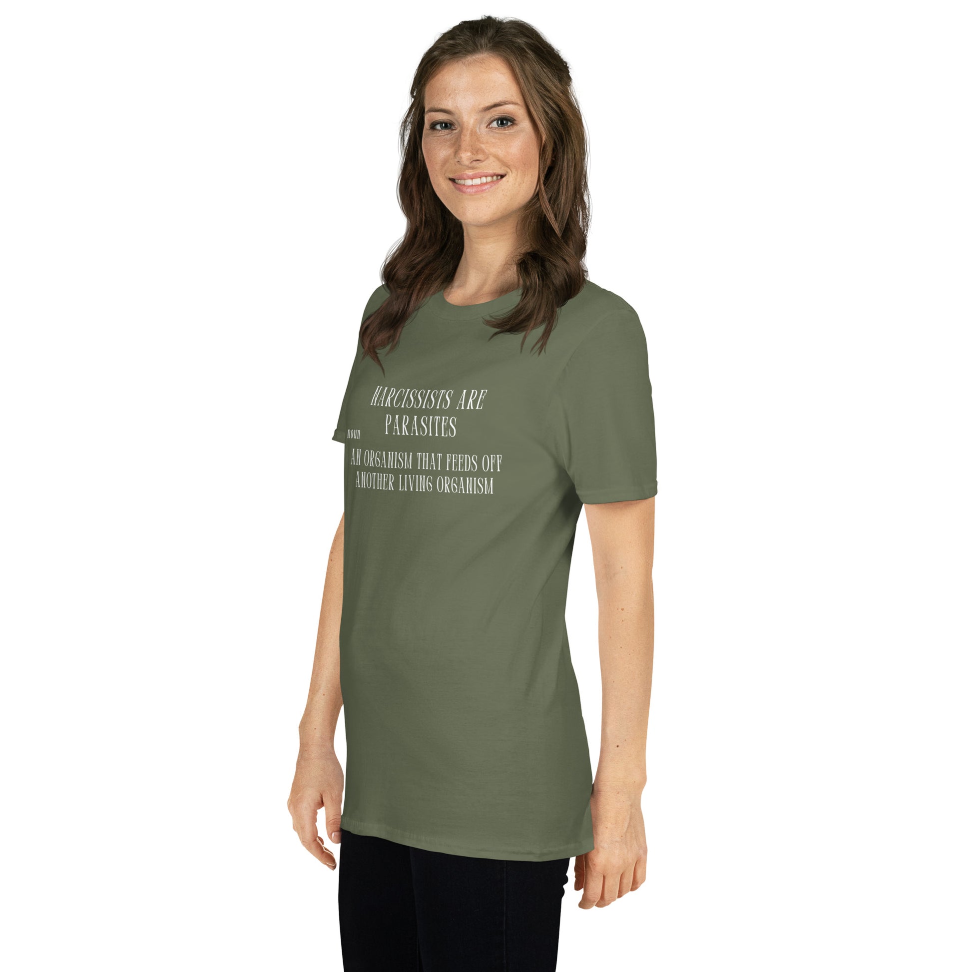 Narcissists are Parasites (Noun) Unisex Tee by EraofInk -