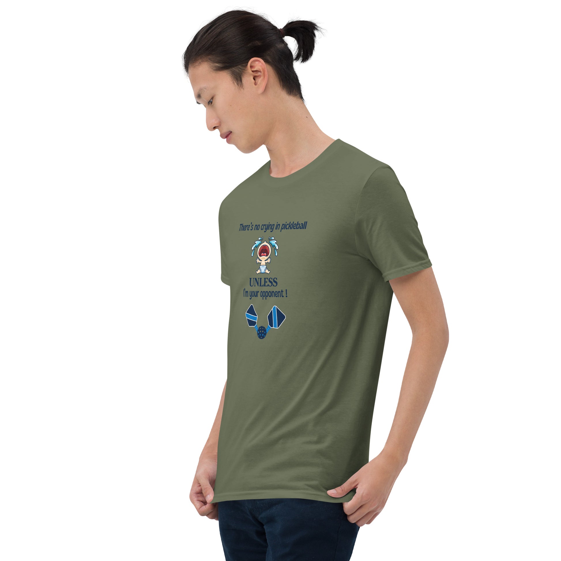There's No Crying in Pickleball Unless I'm Your Opponent Unisex Tee by EraofInk