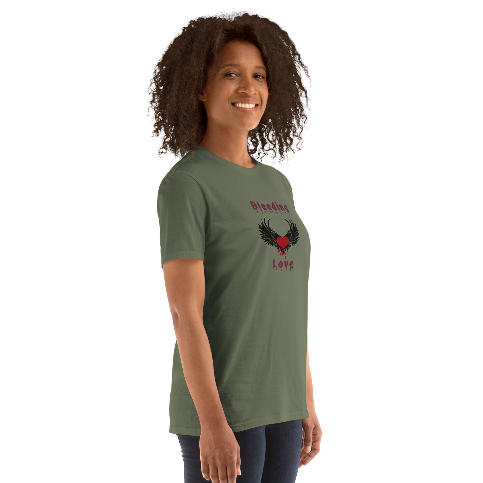 Bleeding Love Unisex Tee by EraofInk