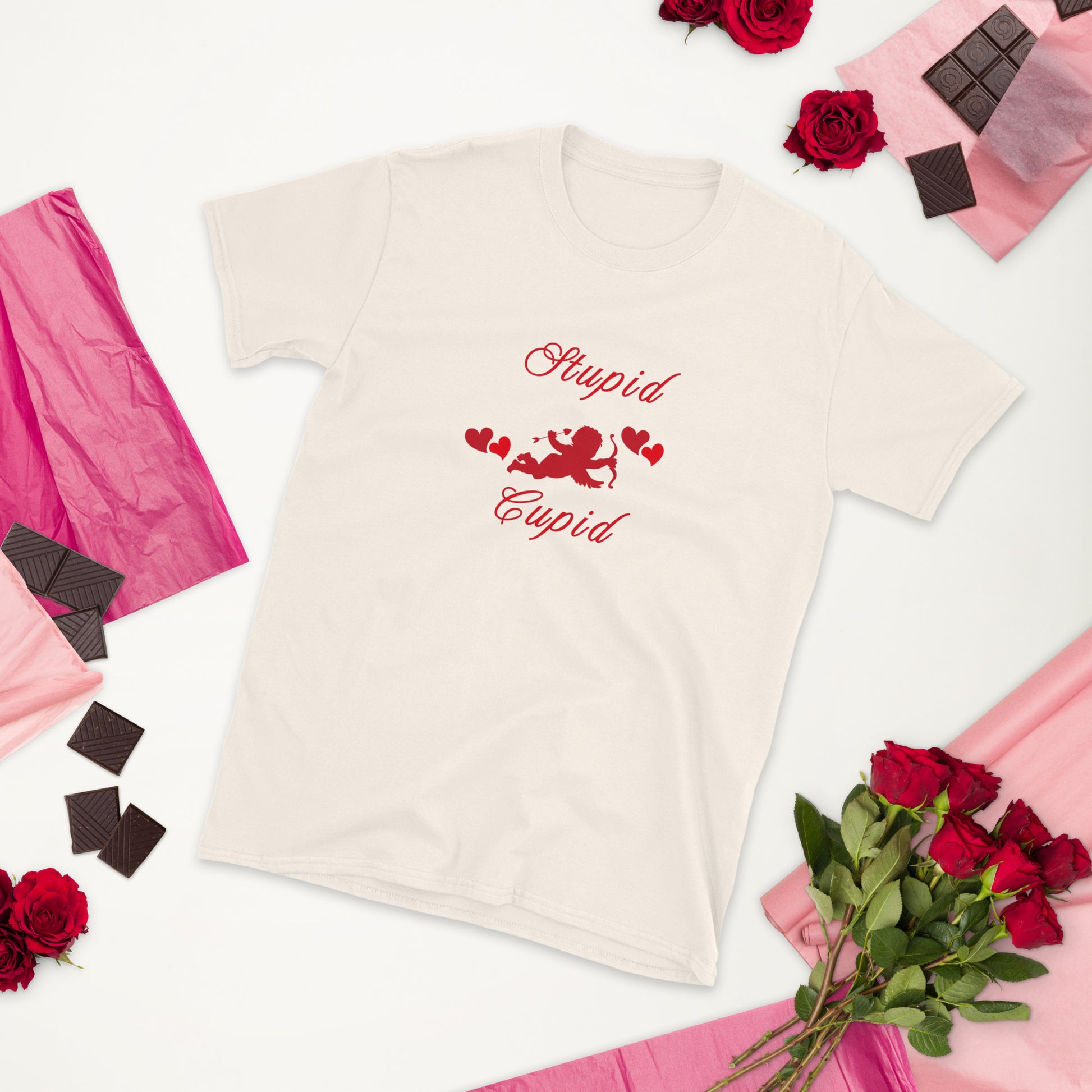Stupid Cupid Unisex Tee by EraofInk