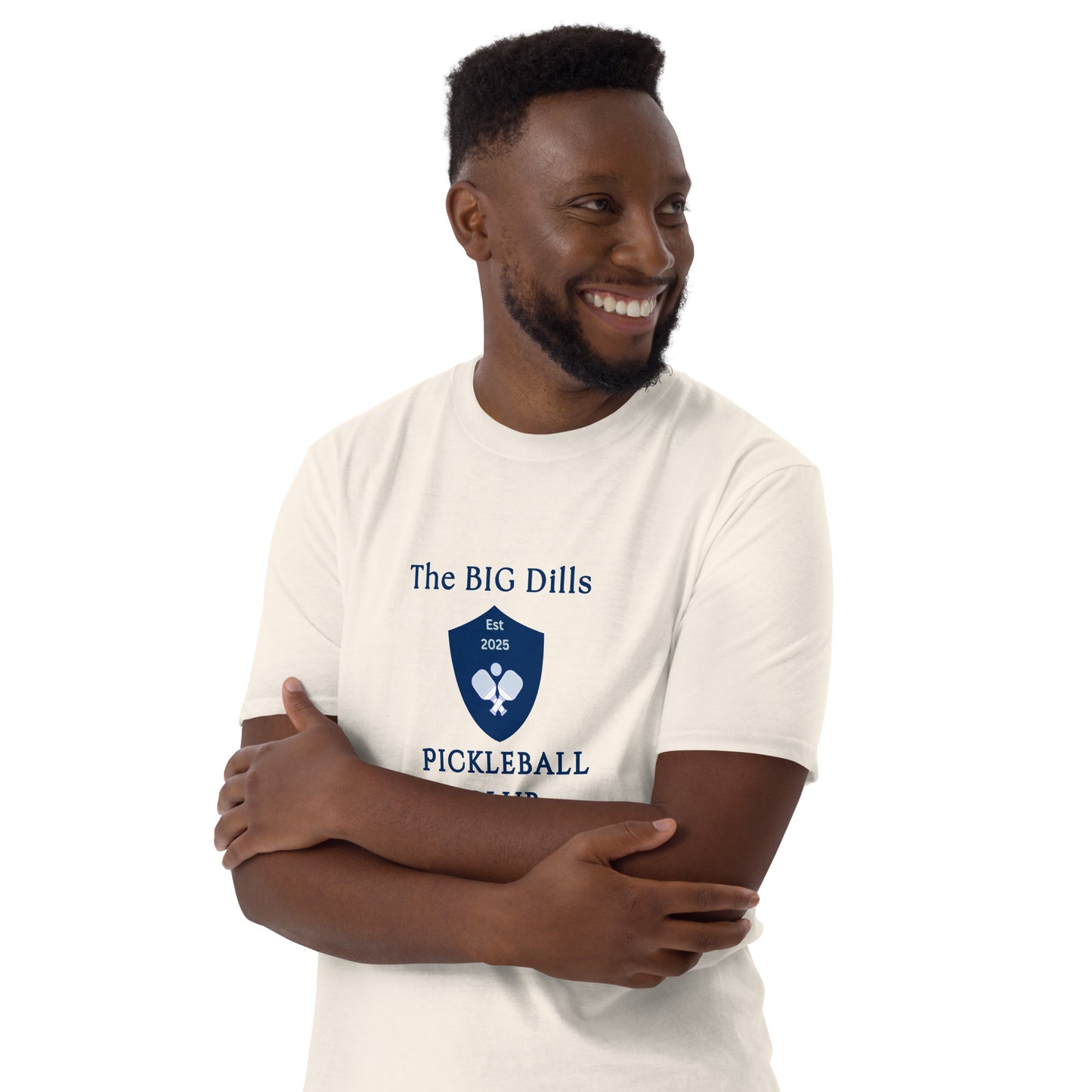 The Big Dills Pickleball Club Est 2025 Blue Design Unisex Tee by EraofInk