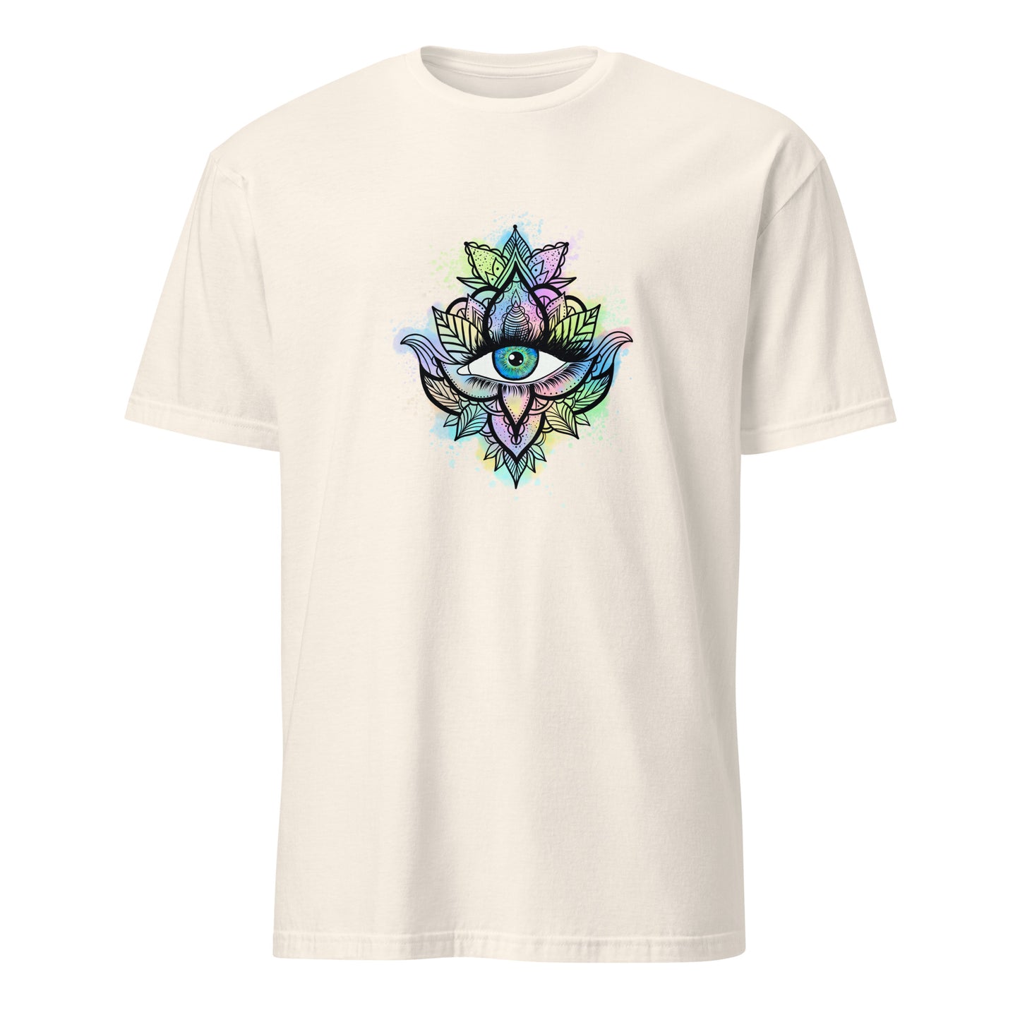 Third Eye Design With Semi Transparent Colors ** Design on Back** Unisex Tee by EraofInk