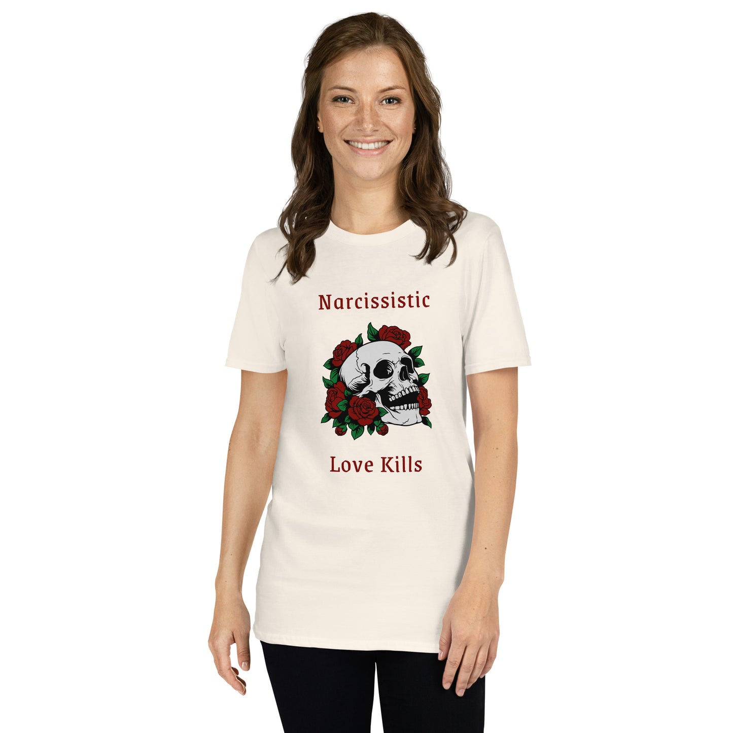 Narcissistic Abuse Awareness Graphic Tee Narcissistic Love Kills Unisex Tee by EraofInk