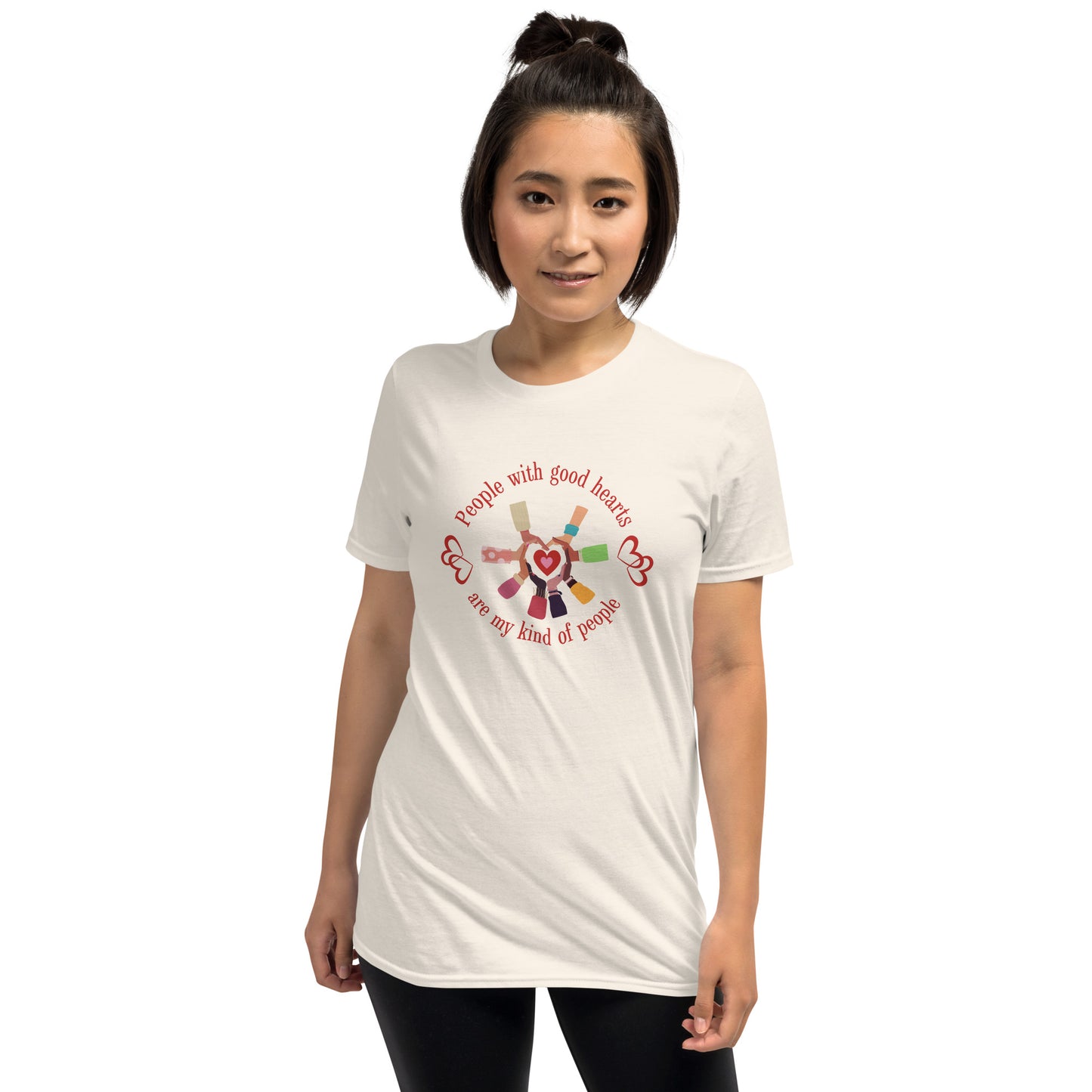 People With Good Hearts Are My Kind Of People Unisex Tee by EraofInk