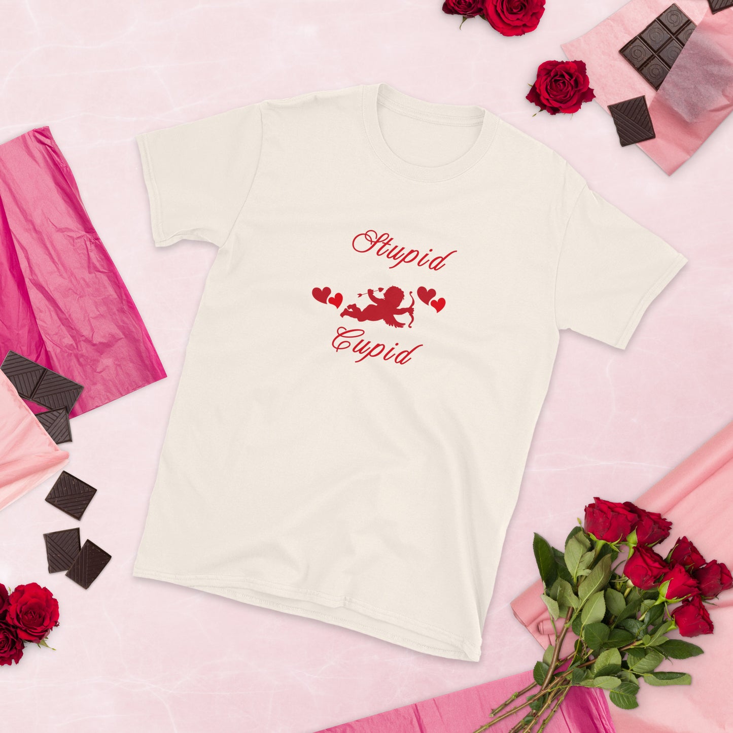 Stupid Cupid Unisex Tee by EraofInk
