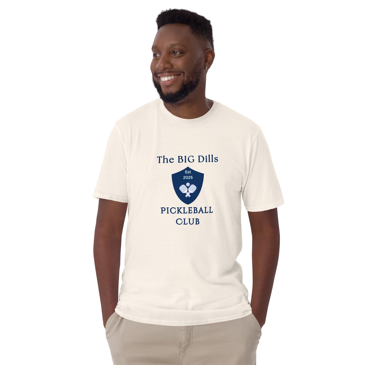 The Big Dills Pickleball Club Est 2025 Blue Design Unisex Tee by EraofInk