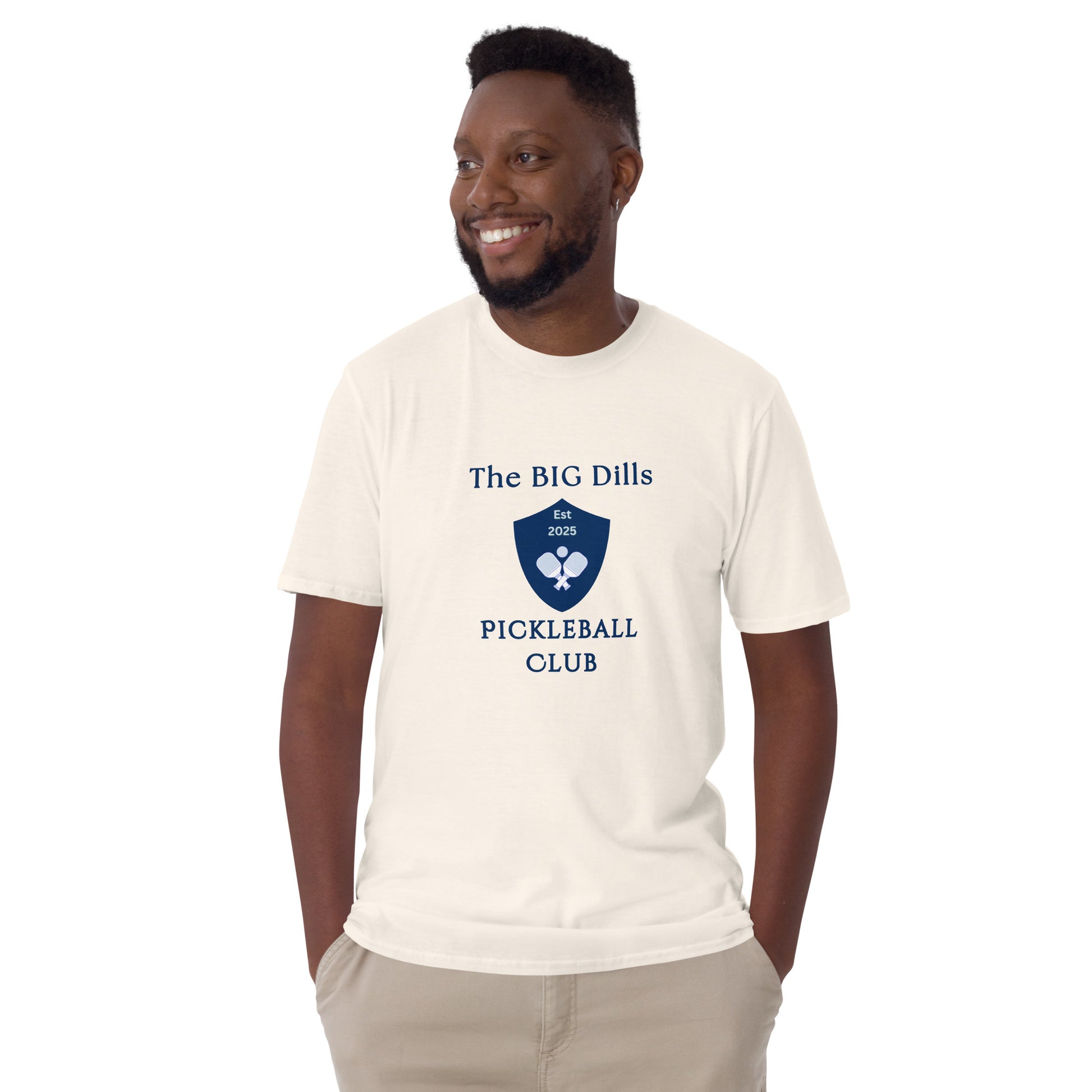 The Big Dills Pickleball Club Est 2025 Blue Design Unisex Tee by EraofInk
