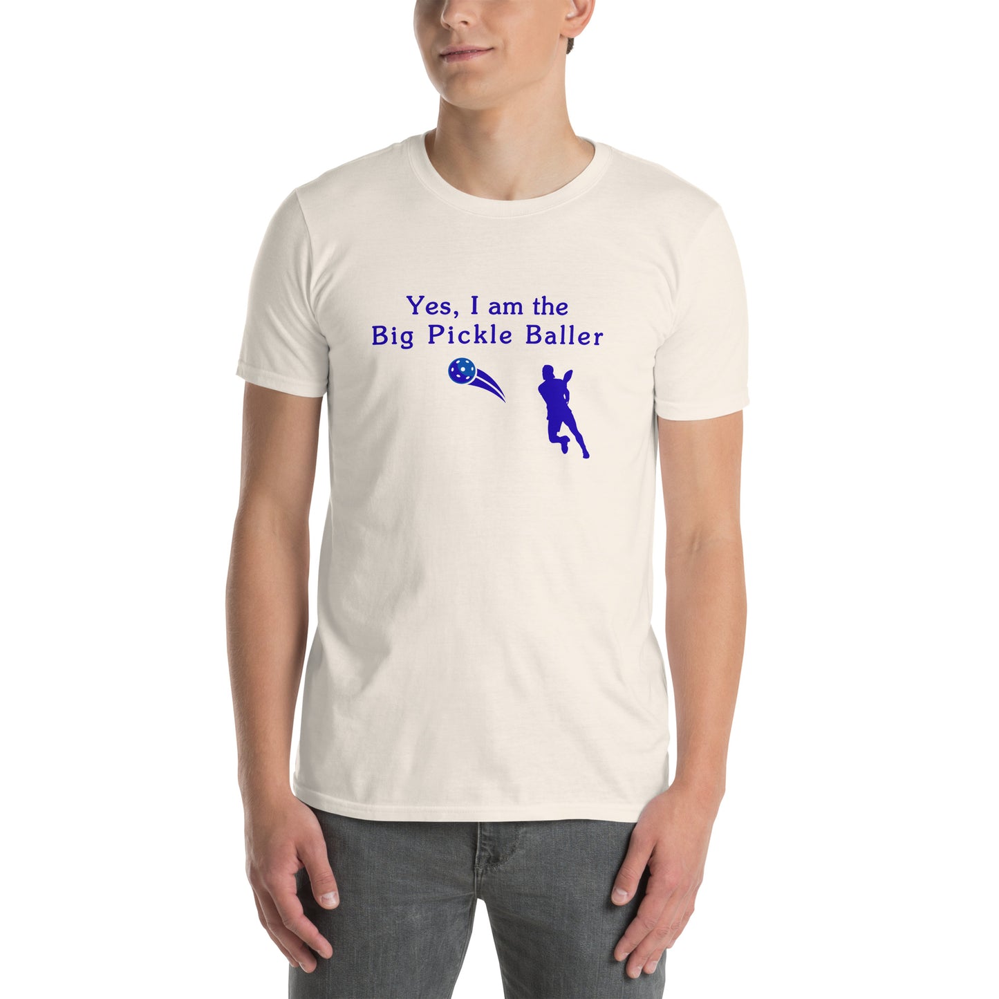 Yes, I am the Big Pickleballer Unisex Tee by EraofInk