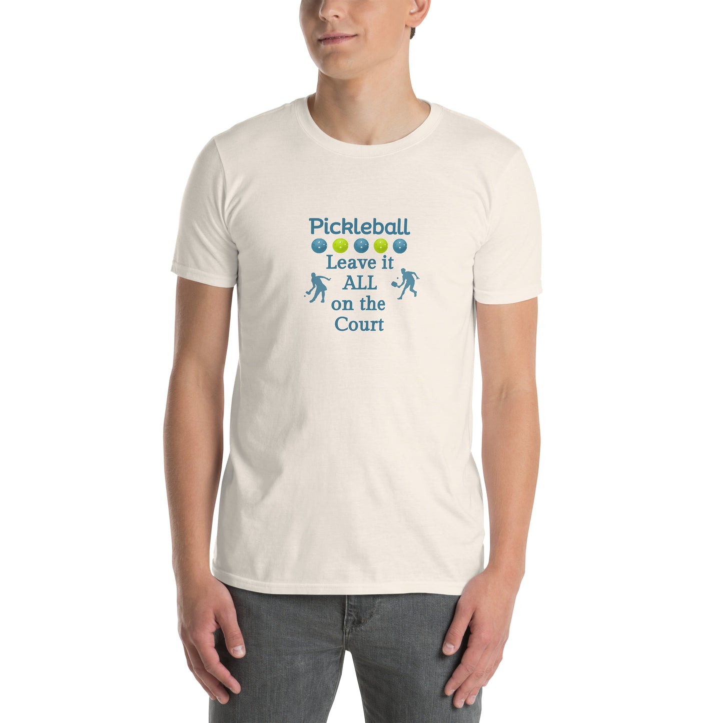 Pickleball Leave It All On The Court Unisex Tee by EraofInk