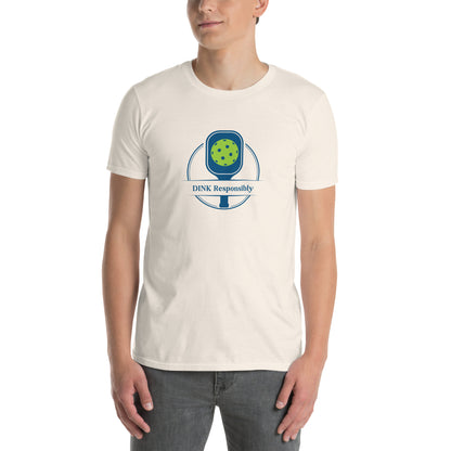 Dink Responsibly Pickleball Unisex Tee by EraofInk