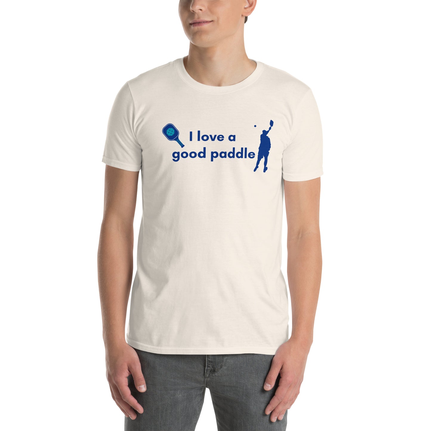 I Love a Good Paddle Pickleball Unisex Tee by EraofInk