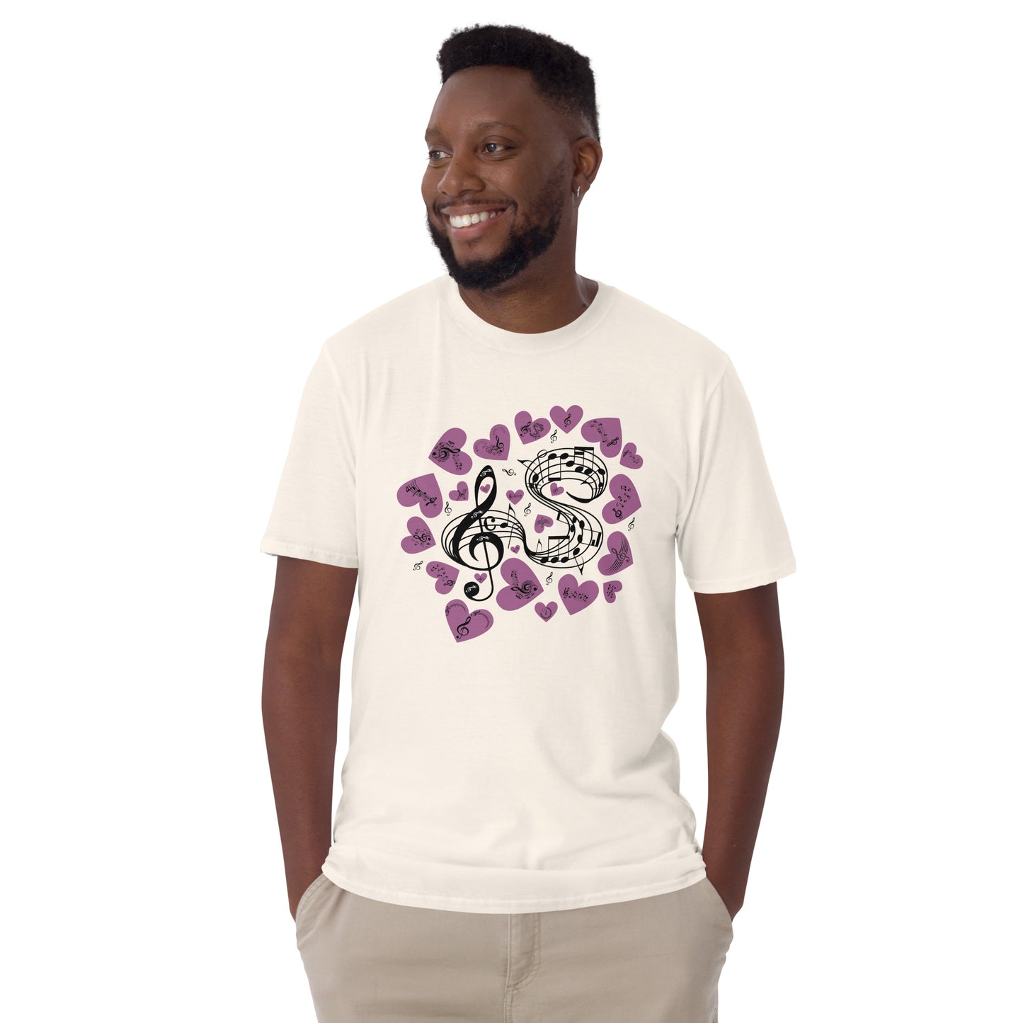 Music Is In My Heart Unisex Tee by EraofInk