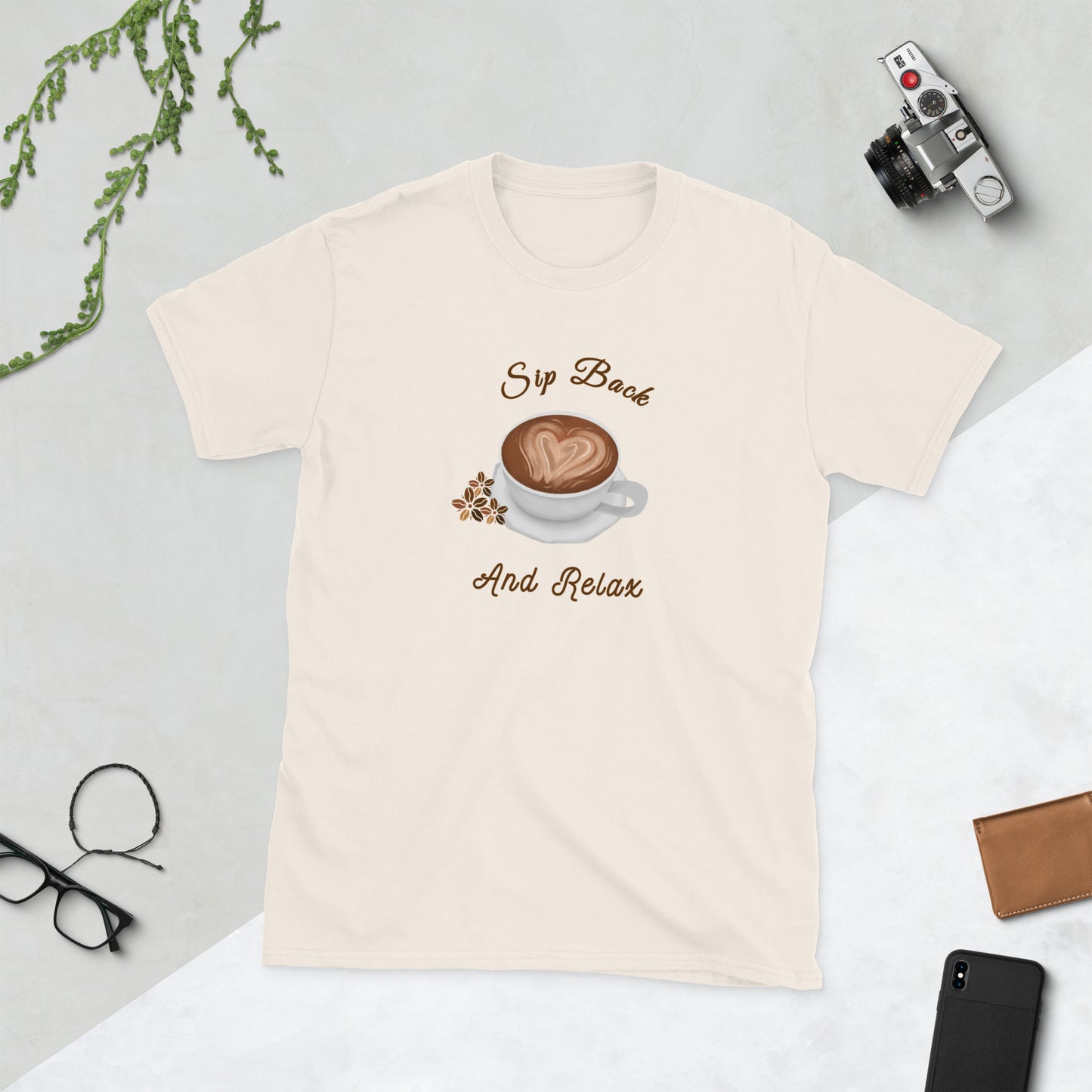 Sip Back and Relax Unisex Tee by EraofInk