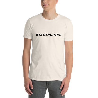 Disciplined Man's Fitness Tee by EraofInk