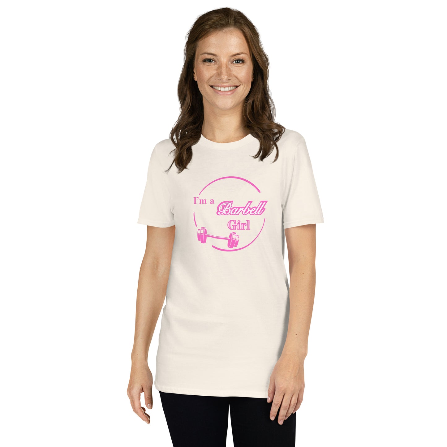 I'm A Barbell Girl Unisex Tee by EraofInk