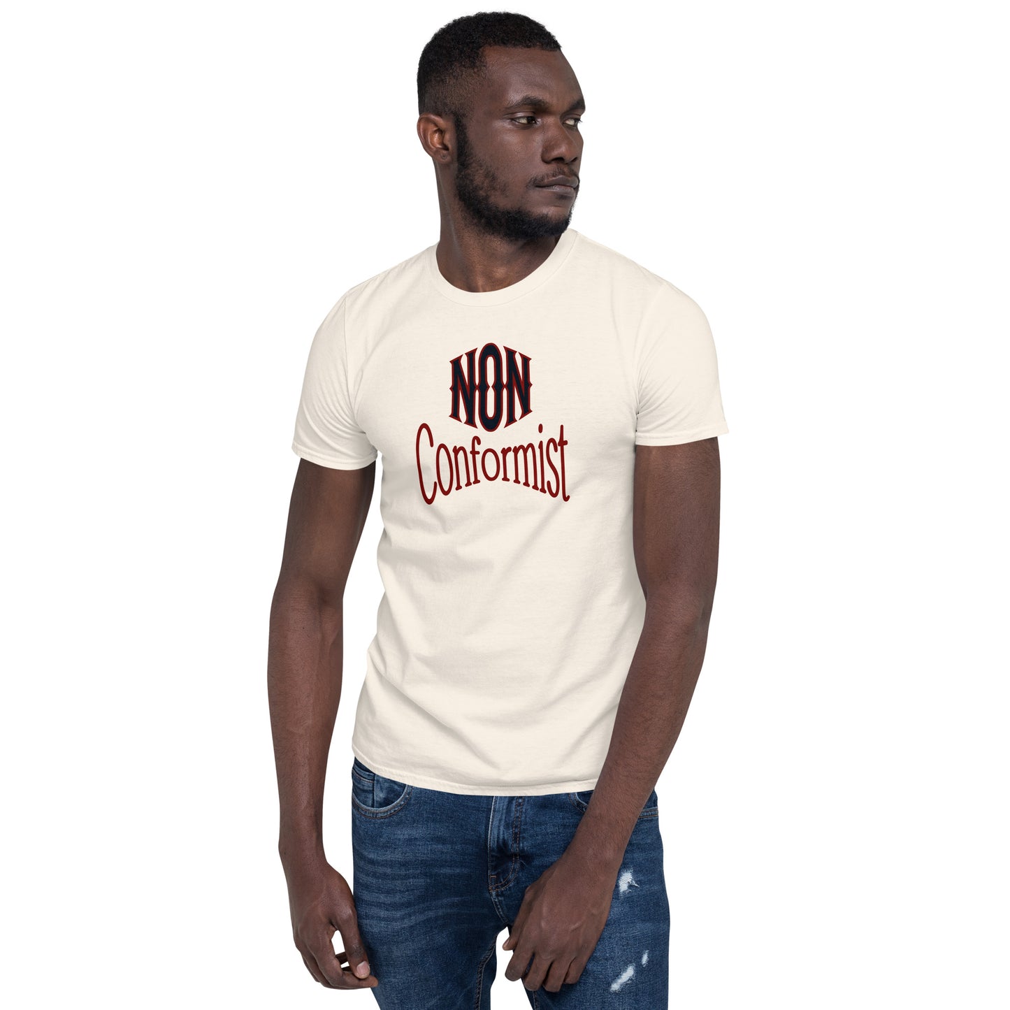 Don't Follow the Rules or Others Never Conform Unisex Tee by EraofInk