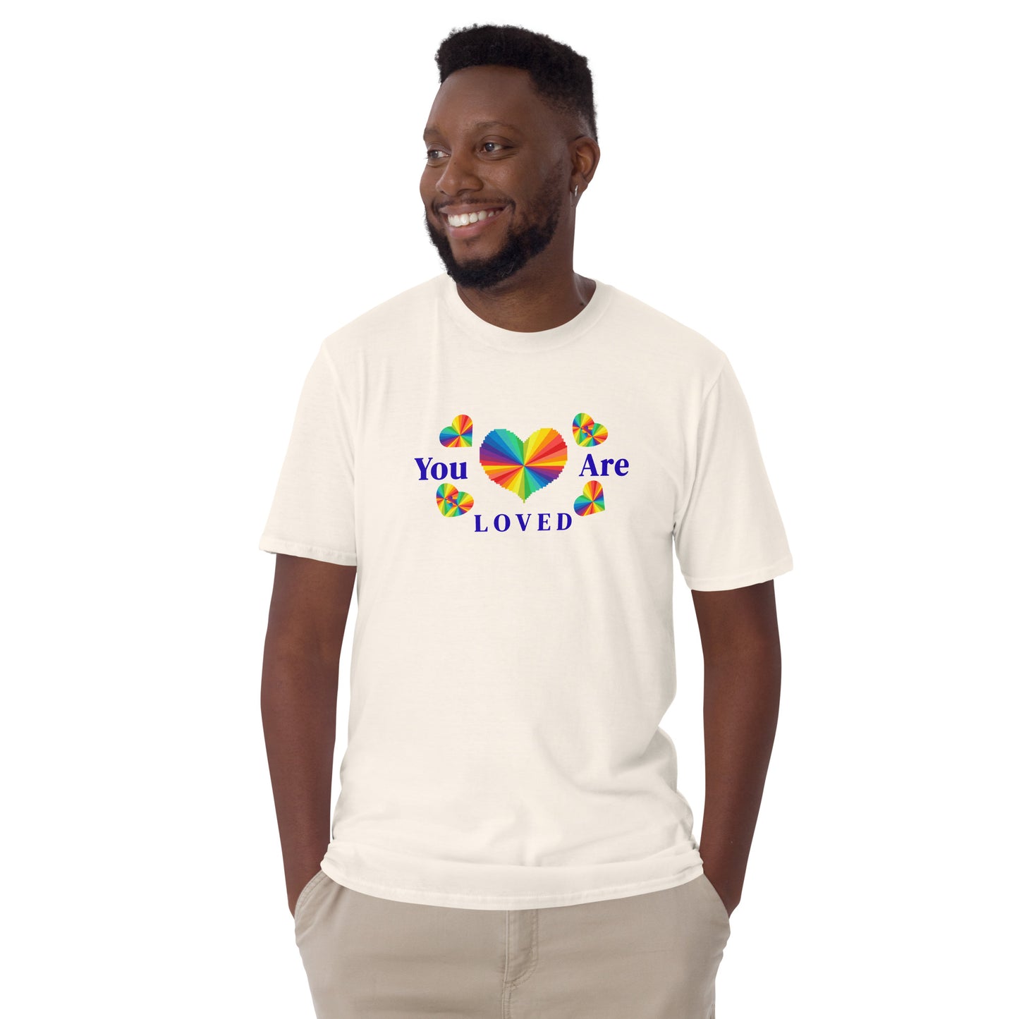 LGBTQ+ Tee LGBTQIA Tee Equality Tee You Are Loved Unisex Tee by EraofInk