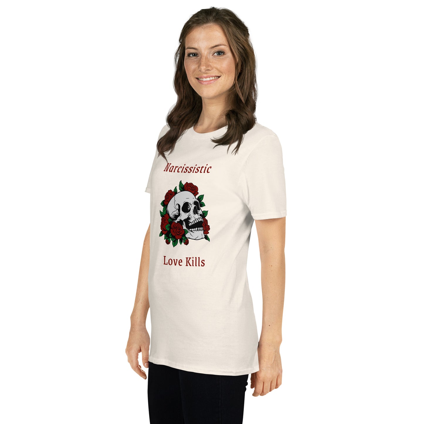 Narcissistic Abuse Awareness Graphic Tee Narcissistic Love Kills Unisex Tee by EraofInk