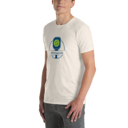 Dink Responsibly Pickleball Unisex Tee by EraofInk