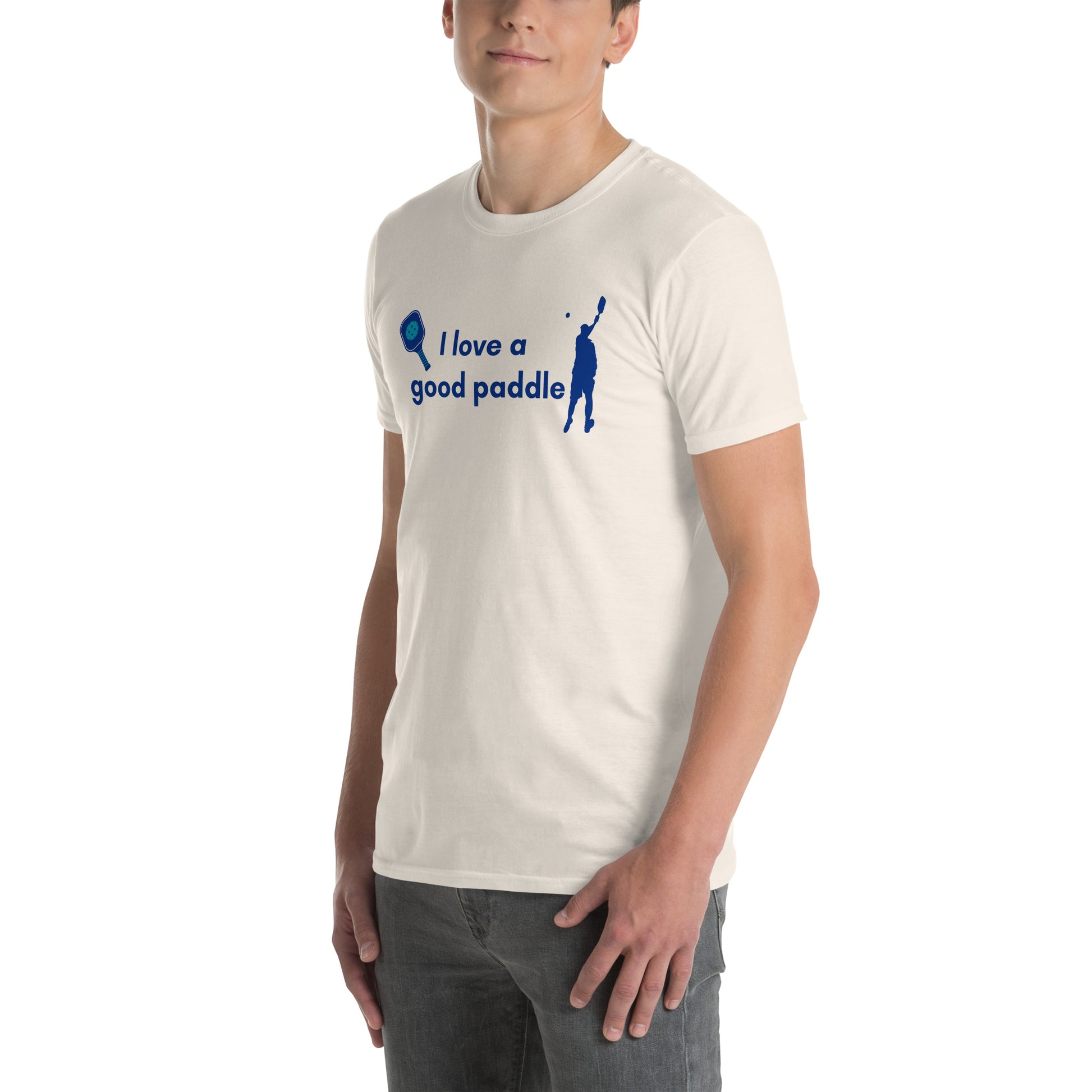 I Love a Good Paddle Pickleball Unisex Tee by EraofInk