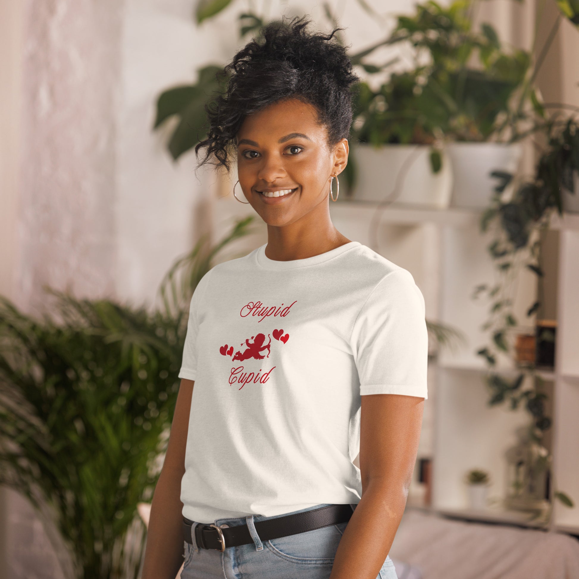 Stupid Cupid Unisex Tee by EraofInk